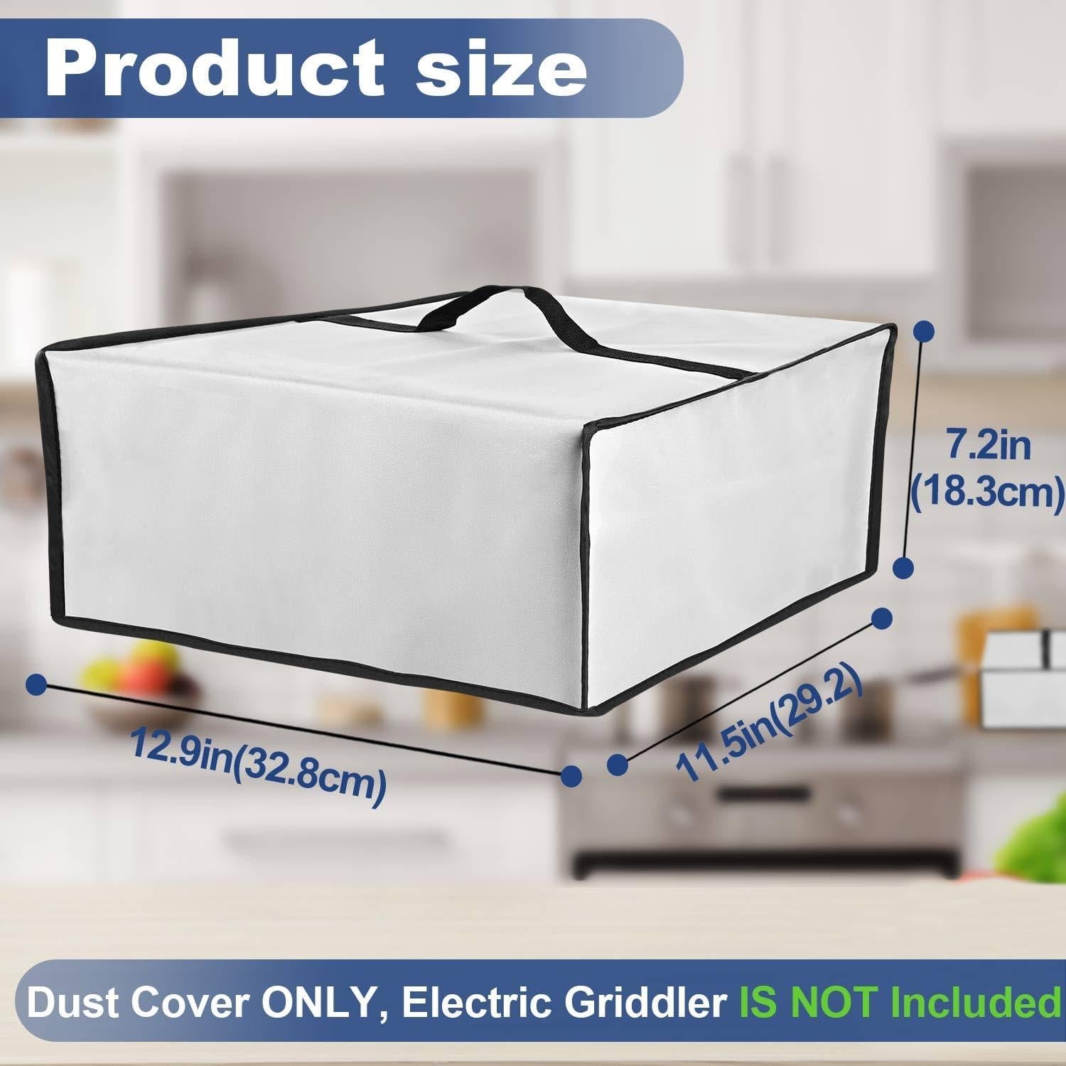 Cubierta de Polvo para Plancha Eléctrica Cuisinart GR-5BP1 - Impermeable y Resistente al Calor