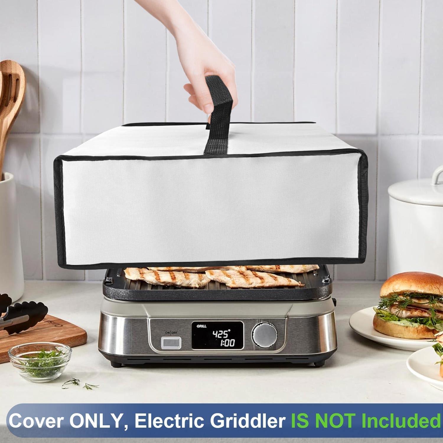 Cubierta de Polvo para Plancha Eléctrica Cuisinart GR-5BP1 - Impermeable y Resistente al Calor