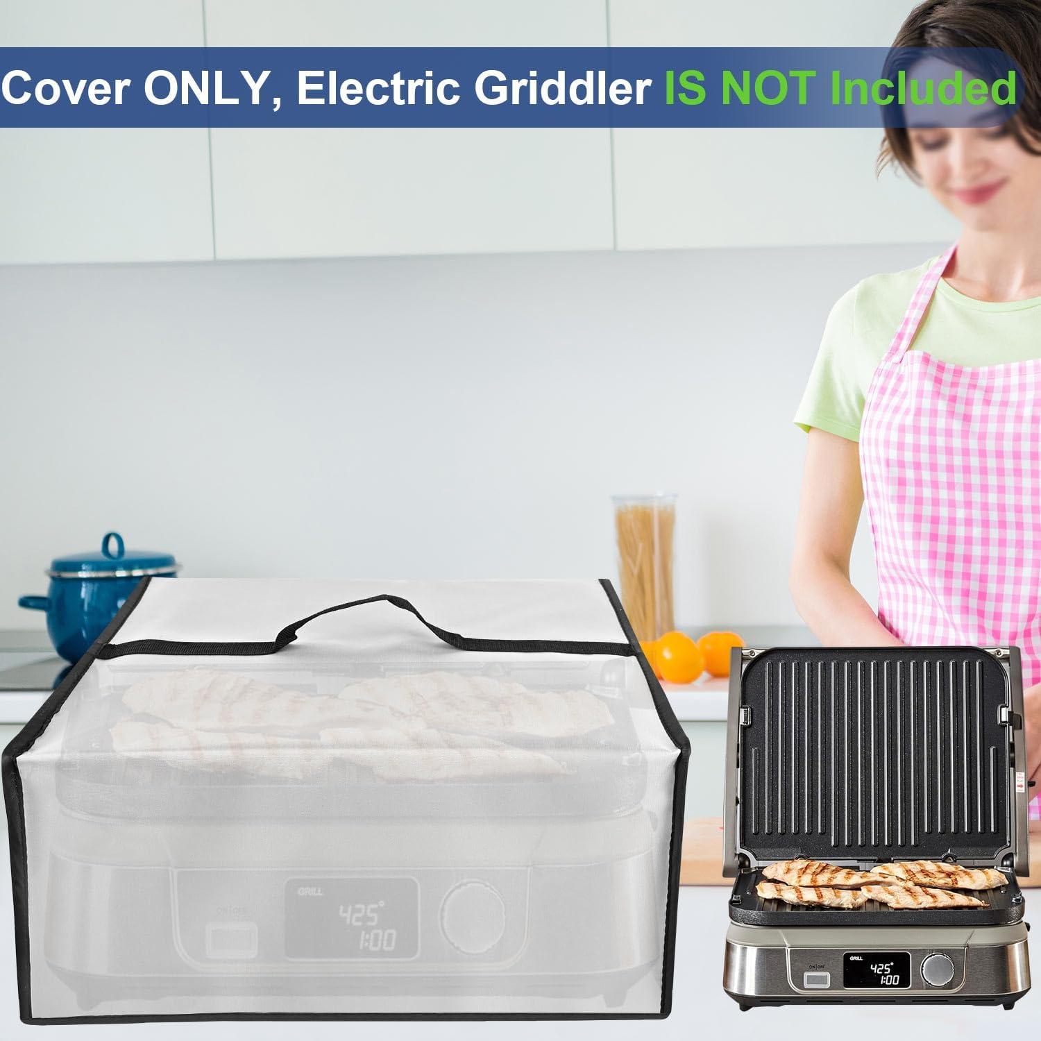 Cubierta de Polvo para Plancha Eléctrica Cuisinart GR-5BP1 - Impermeable y Resistente al Calor