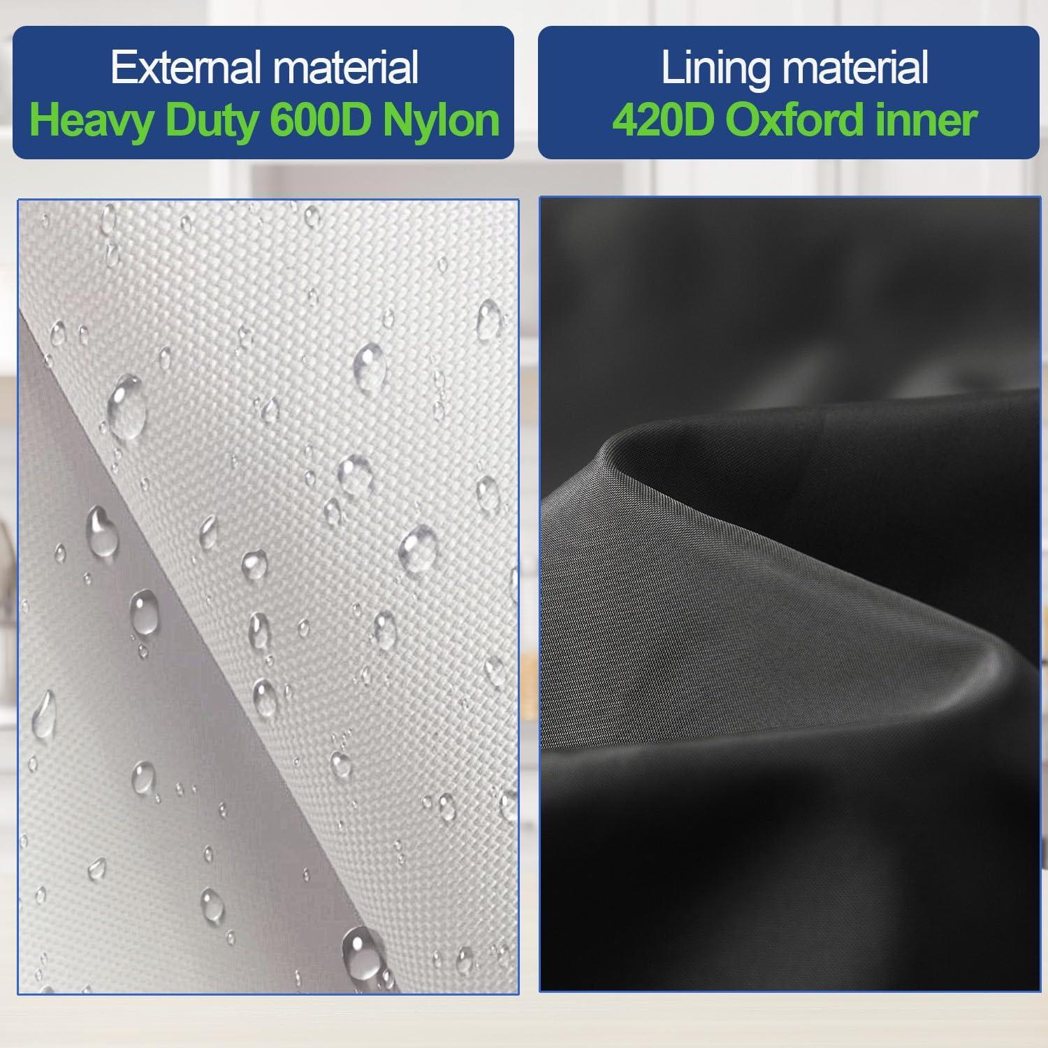 Cubierta de Polvo para Plancha Eléctrica Cuisinart GR-5BP1 - Impermeable y Resistente al Calor