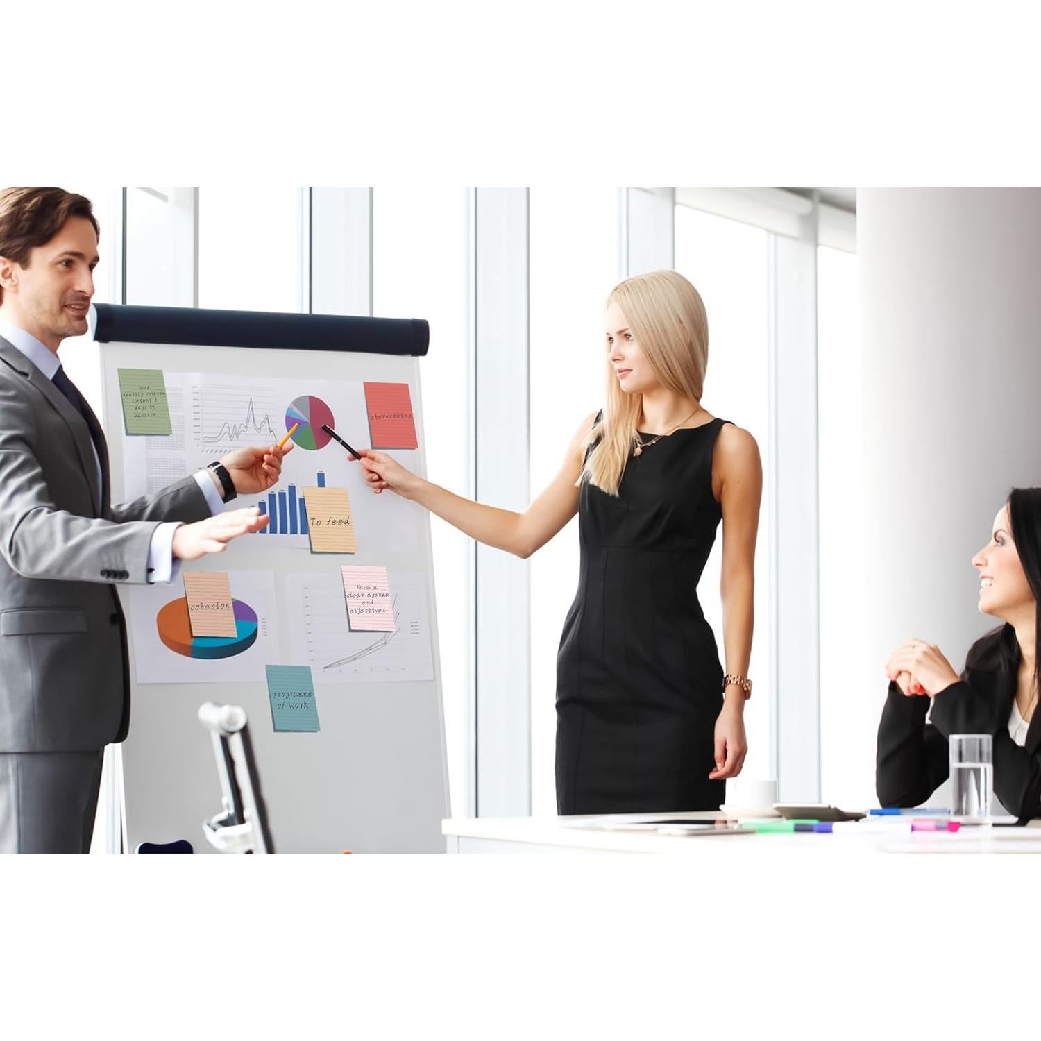 Notas Adhesivas Rayadas YEECOK 10x15 cm Vintage 9 Pads