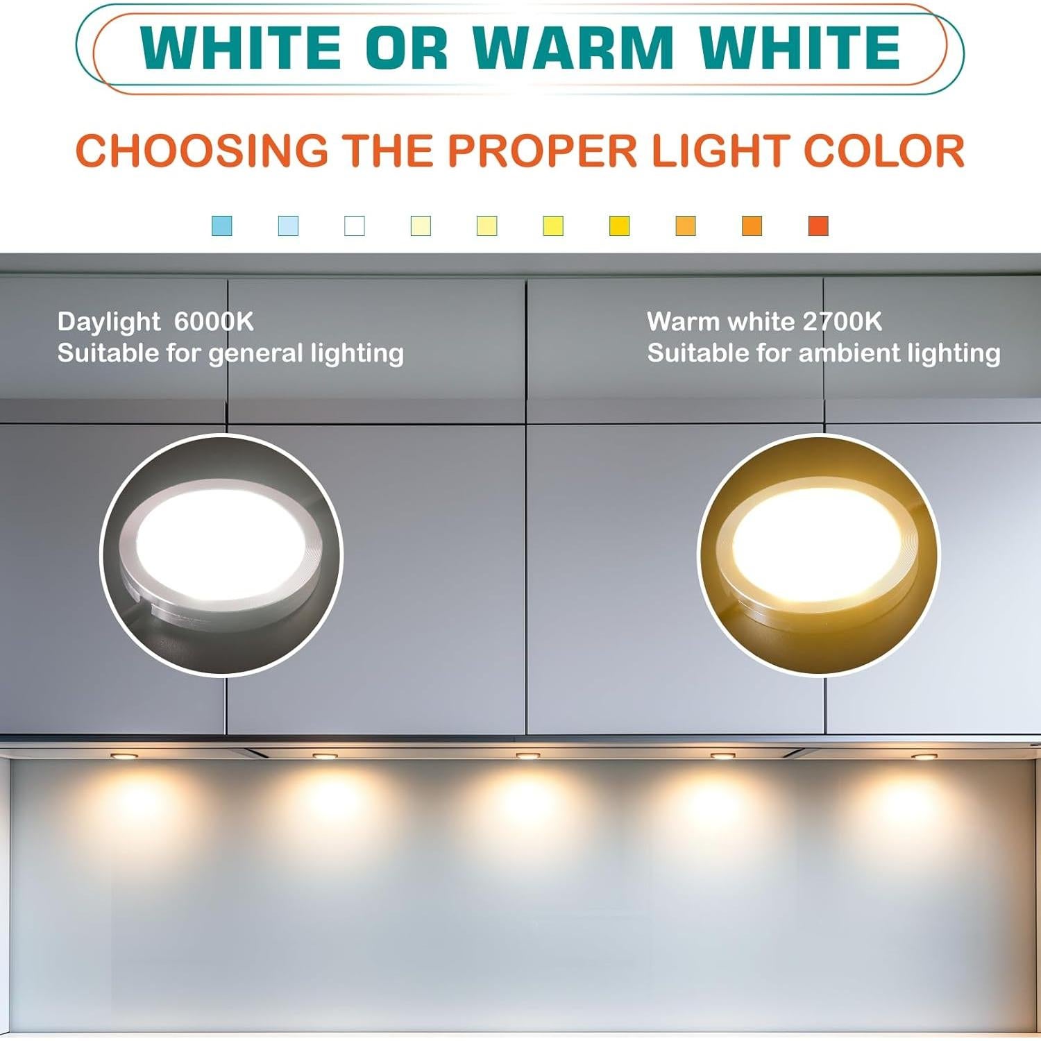 Kit de Iluminación LED Inalámbrico Lvyinyin 6 Luces Luz Diurna