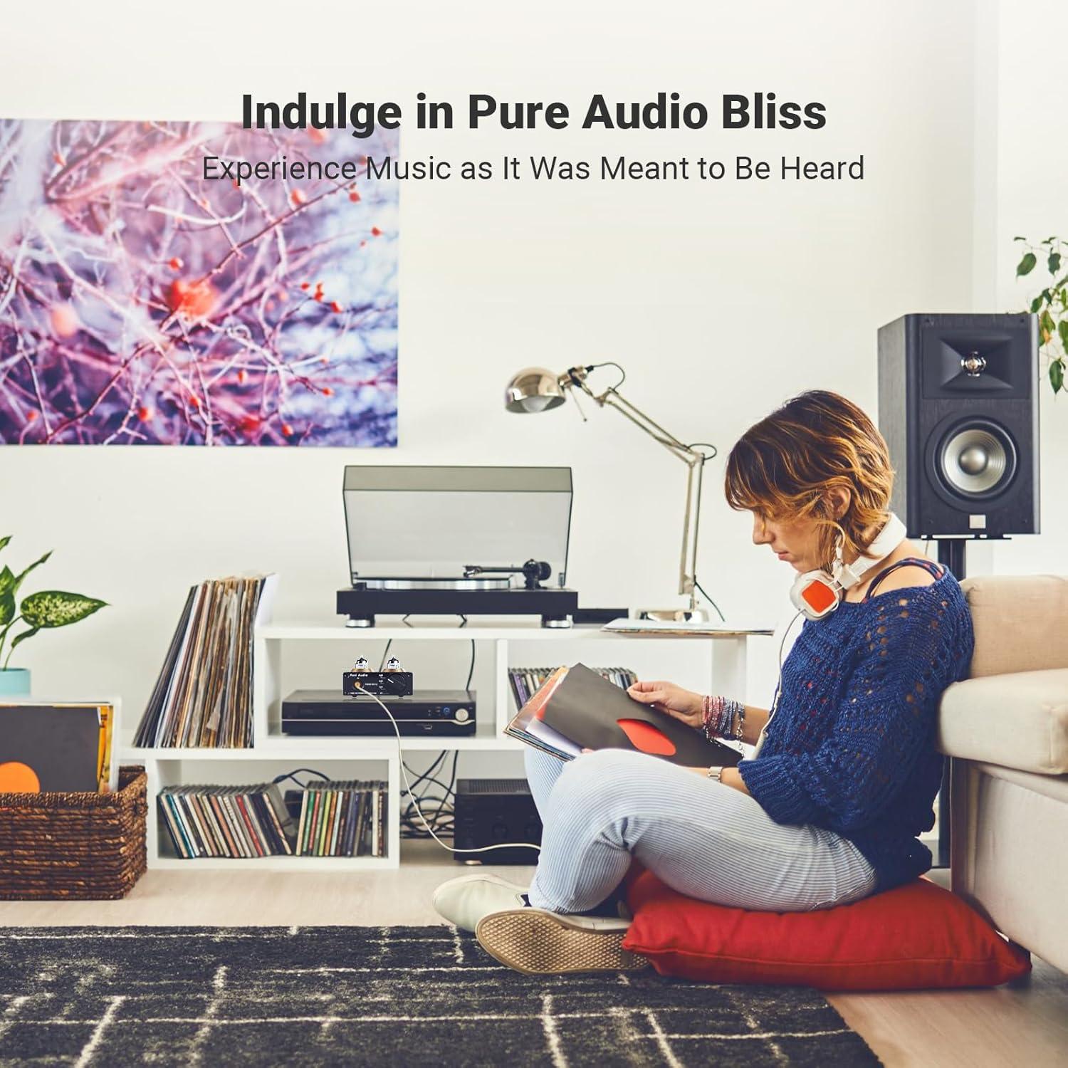 Fosi Audio Preamplificador Phono BOX X2 12V 0.31kg