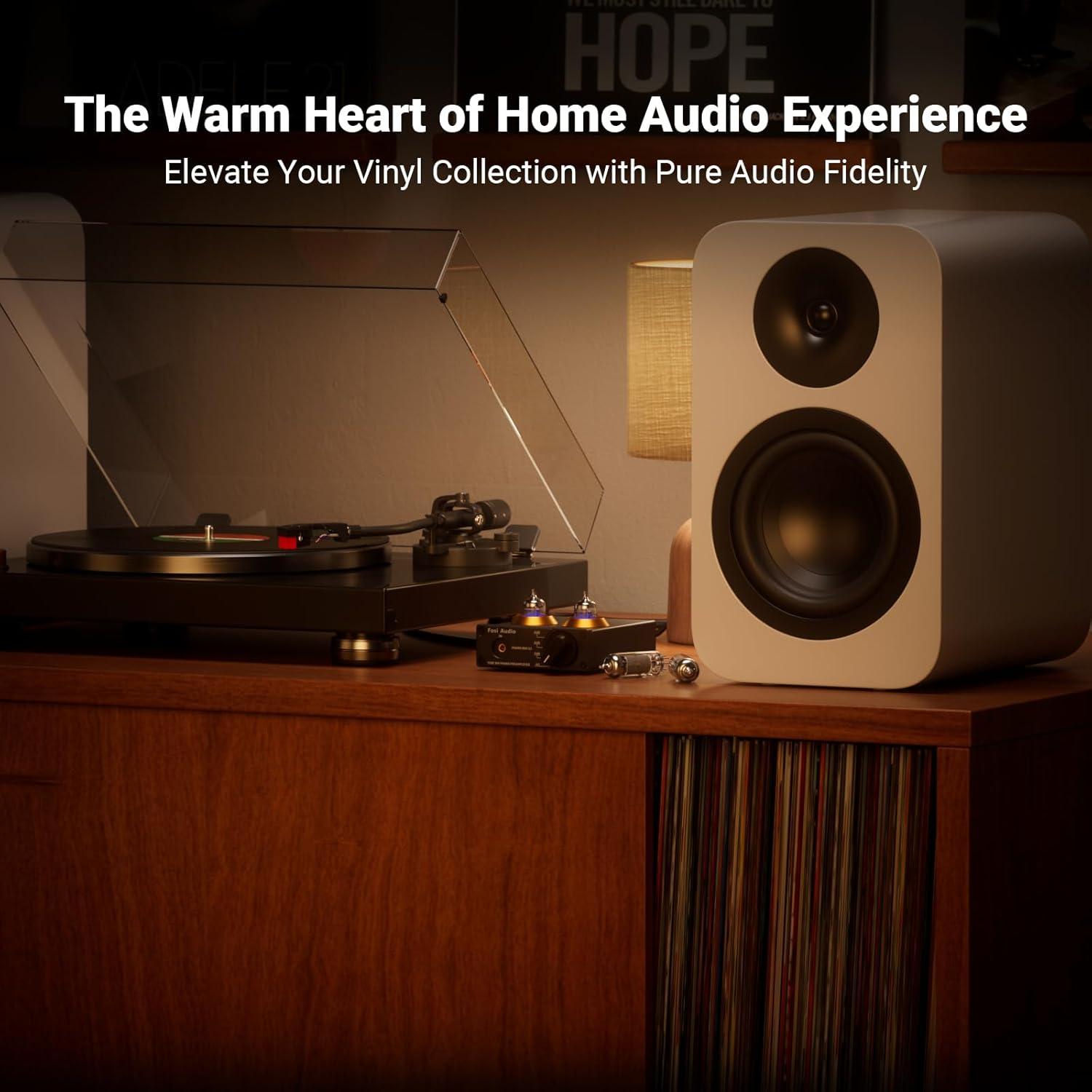 Fosi Audio Preamplificador Phono BOX X2 12V 0.31kg