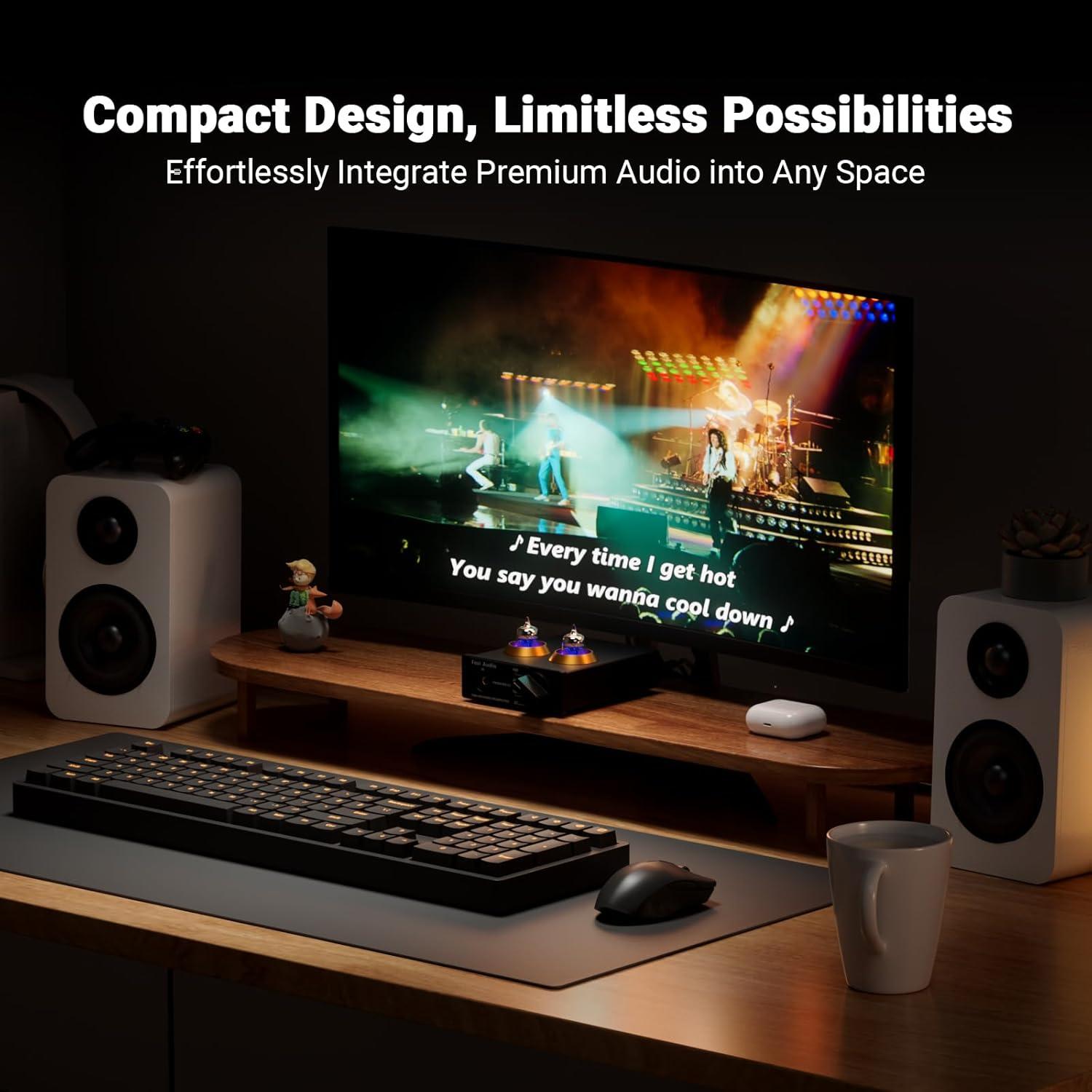 Fosi Audio Preamplificador Phono BOX X2 12V 0.31kg