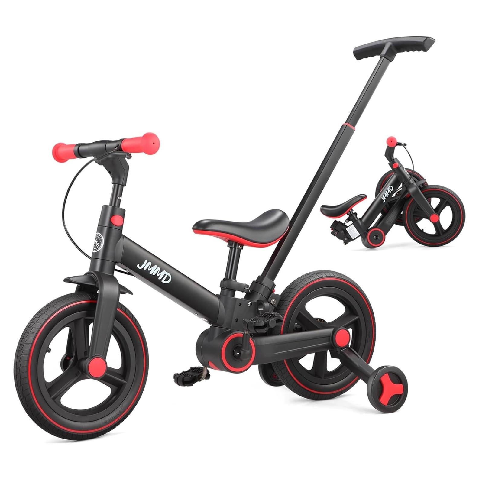 Bicicleta de Equilibrio JMMD 6 en 1 Plegable para Niños 18-60 Meses