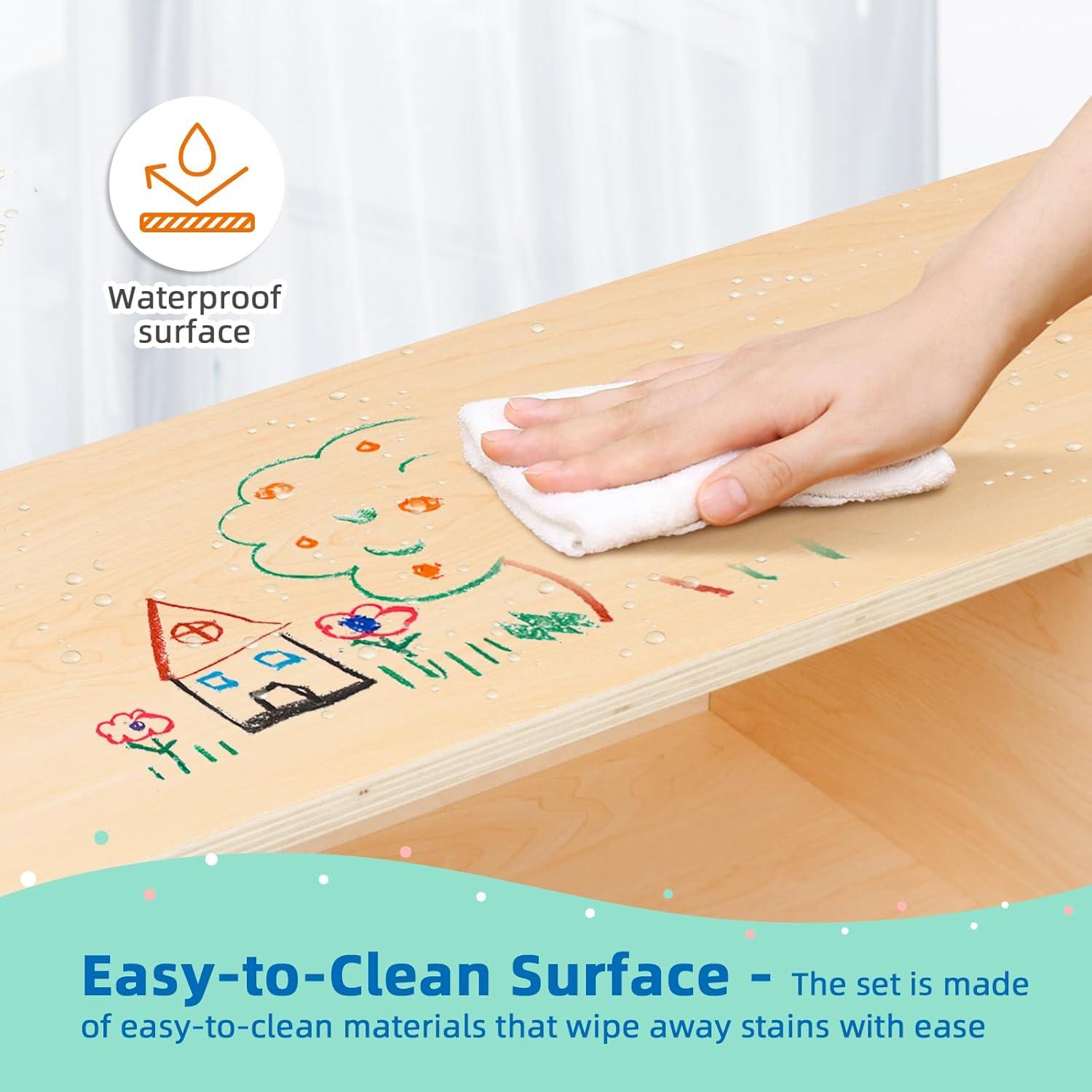 Estante Montessori OOOK 3 Niveles Madera para Juguetes y Libros