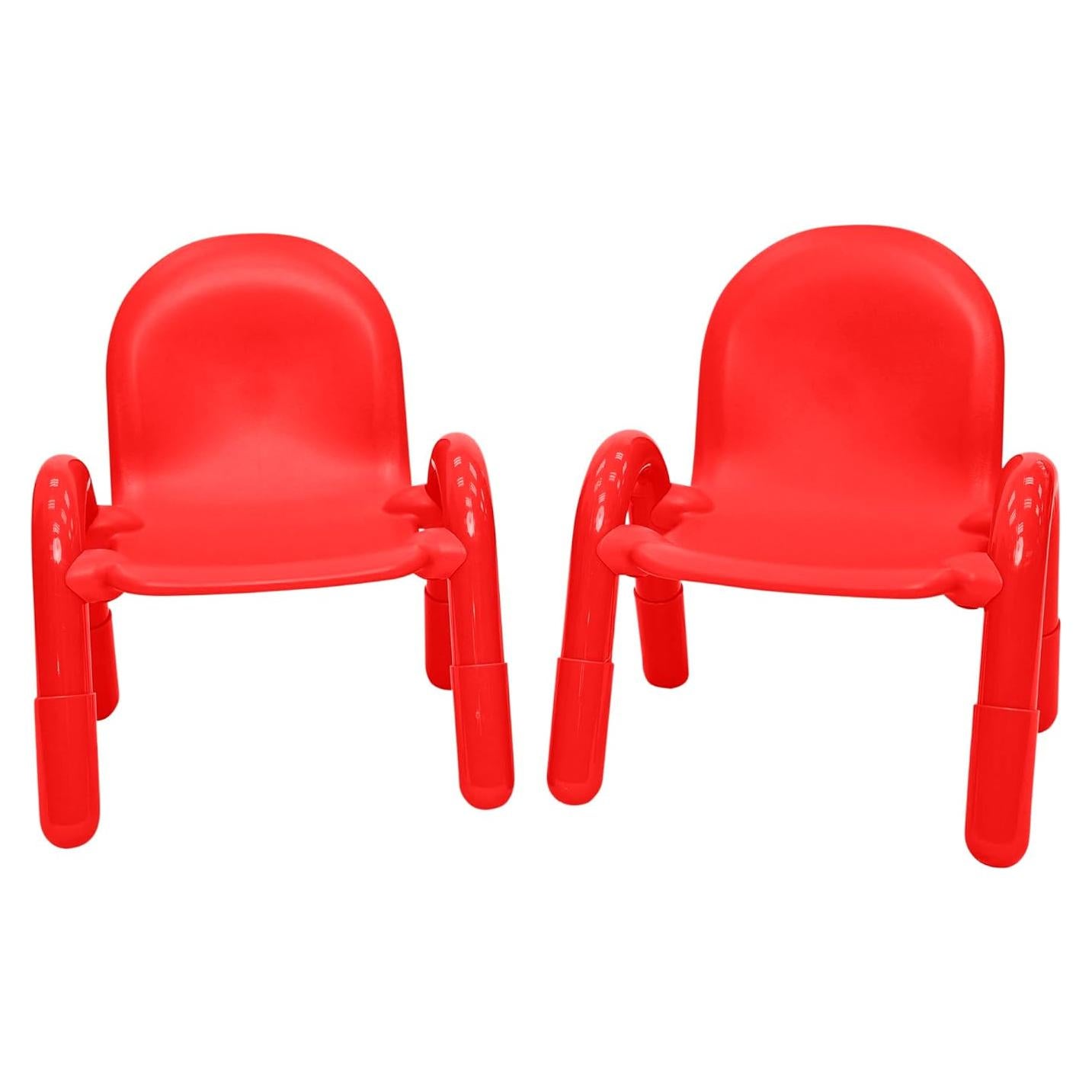Silla Infantil Baseline Rojo Manzana 42.5x33cm Paquete de 2