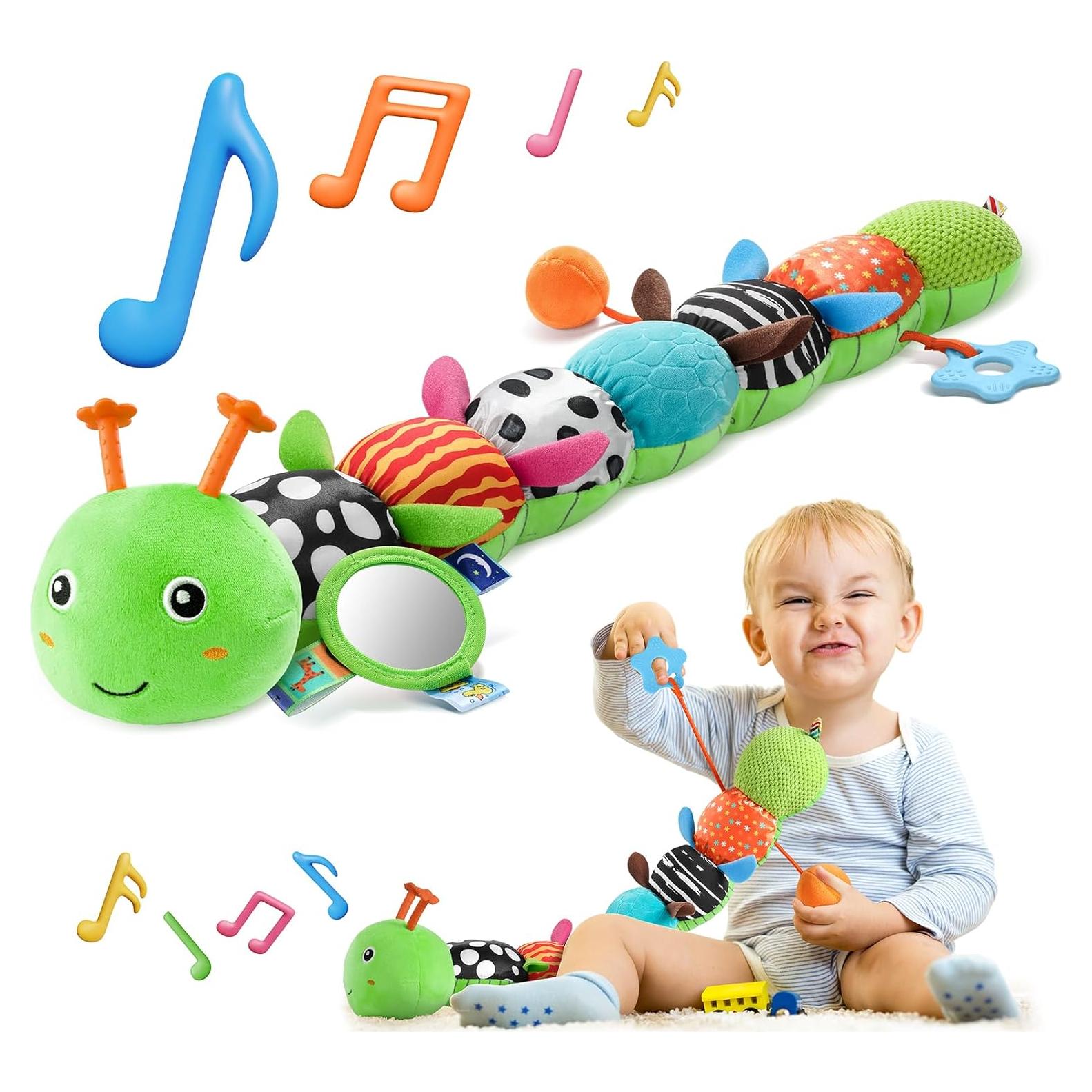 Juguete Sensorial Gato Musical HEMRLY Verde 0-6 Meses