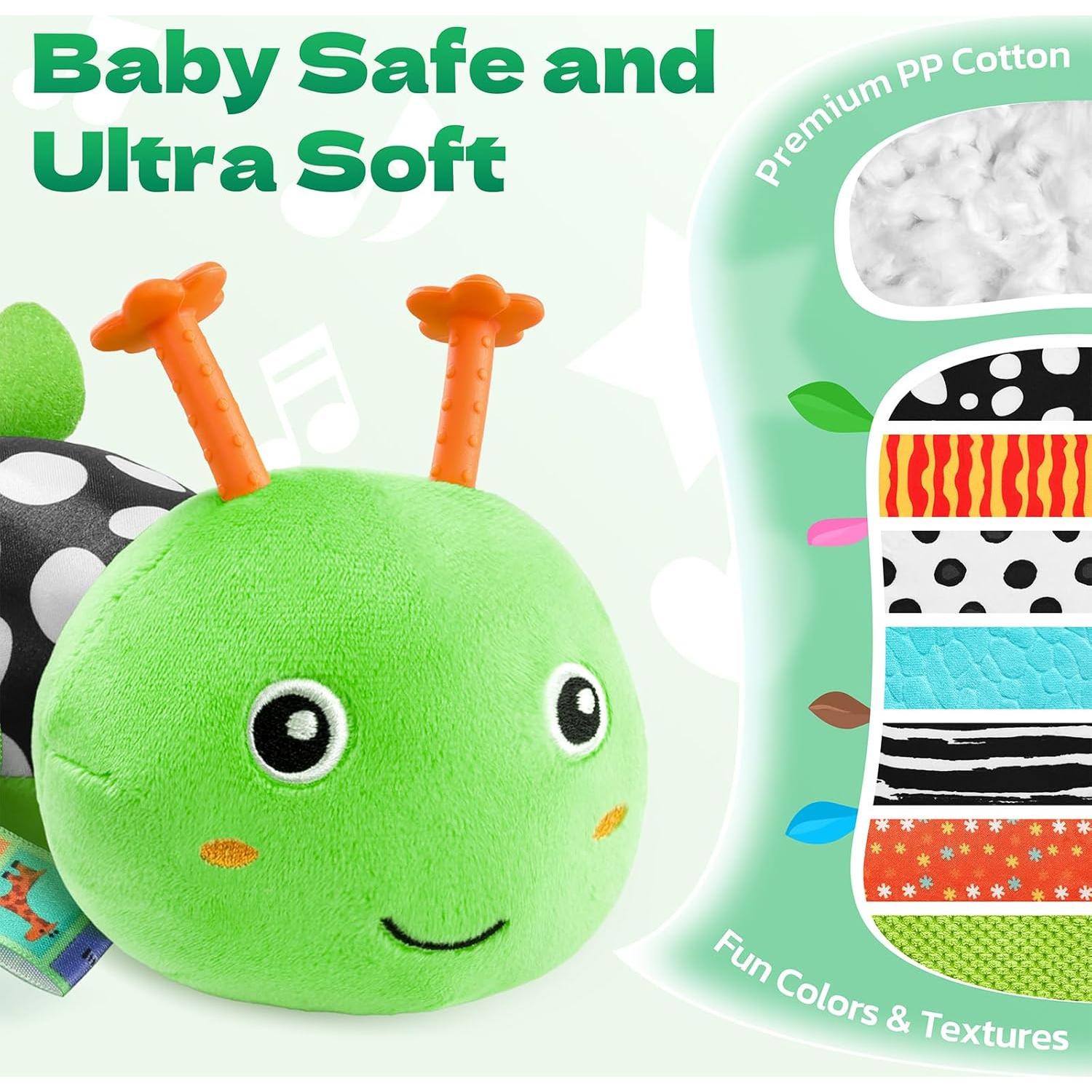 Juguete Sensorial Gato Musical HEMRLY Verde 0-6 Meses