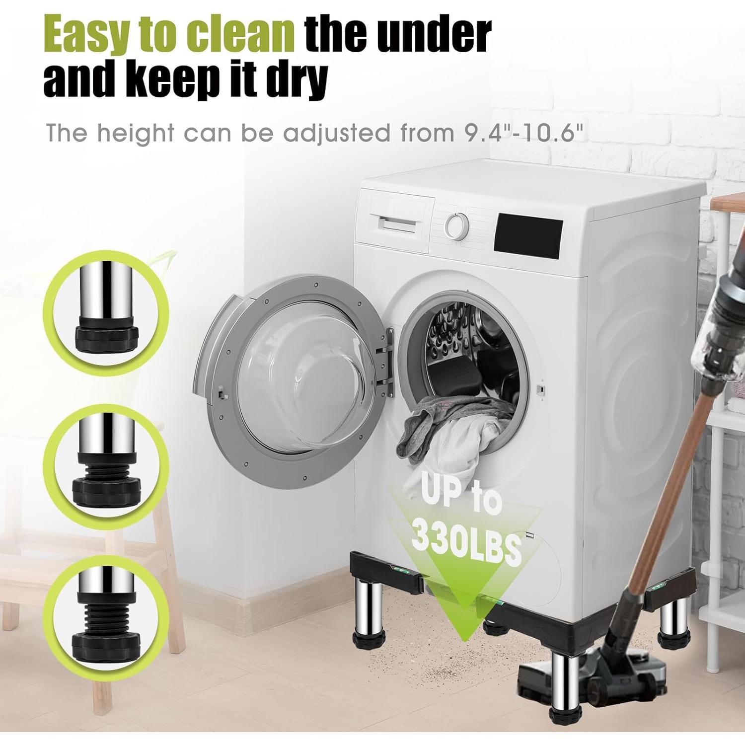 Soporte Ajustable para Mini Nevera Ailahloe 24-27cm Antivibración