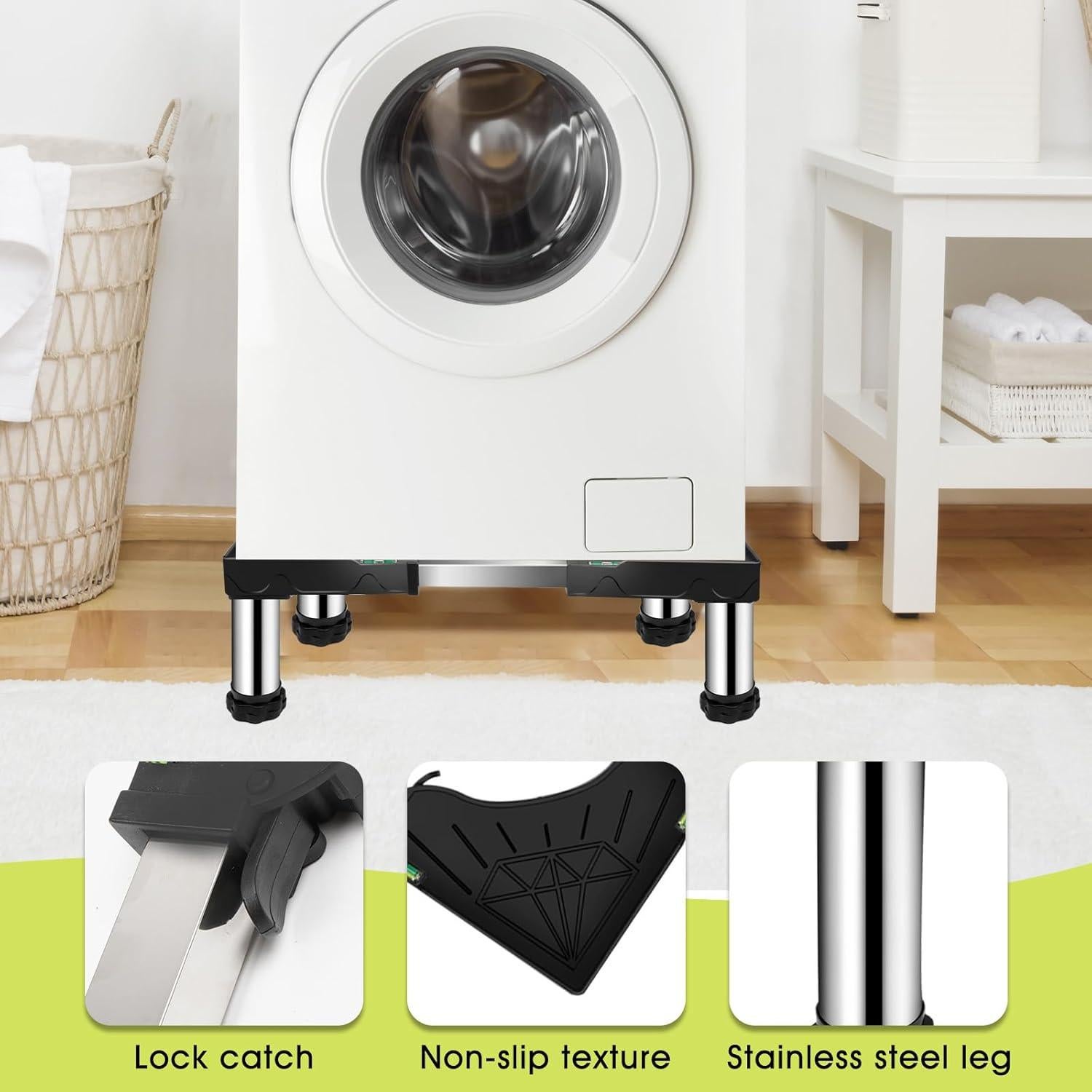 Soporte Ajustable para Mini Nevera Ailahloe 24-27cm Antivibración