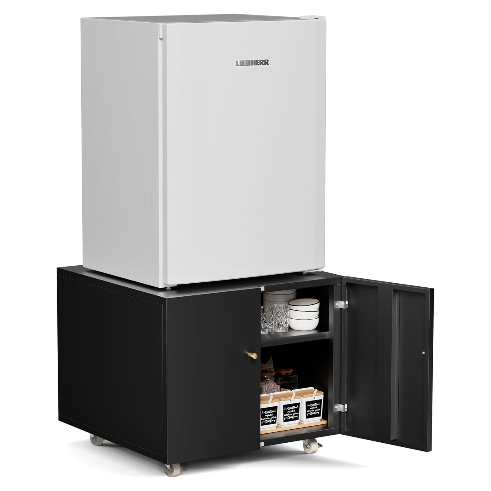 Soporte para Mini Nevera INMOZATA con Estantes Ajustables 60x60 cm