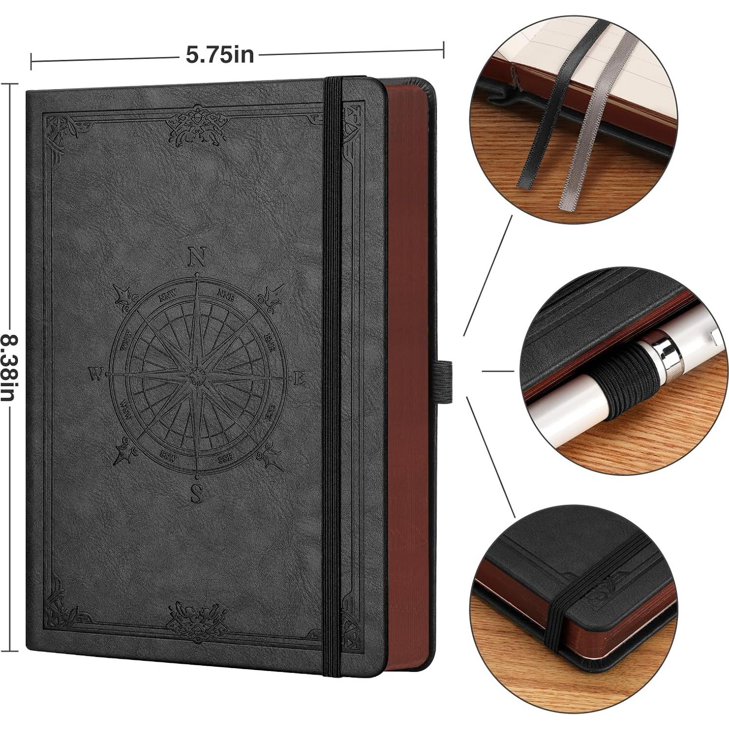 Cuaderno A5 AHGXG Negro Tapa Dura 320 Páginas 100gsm