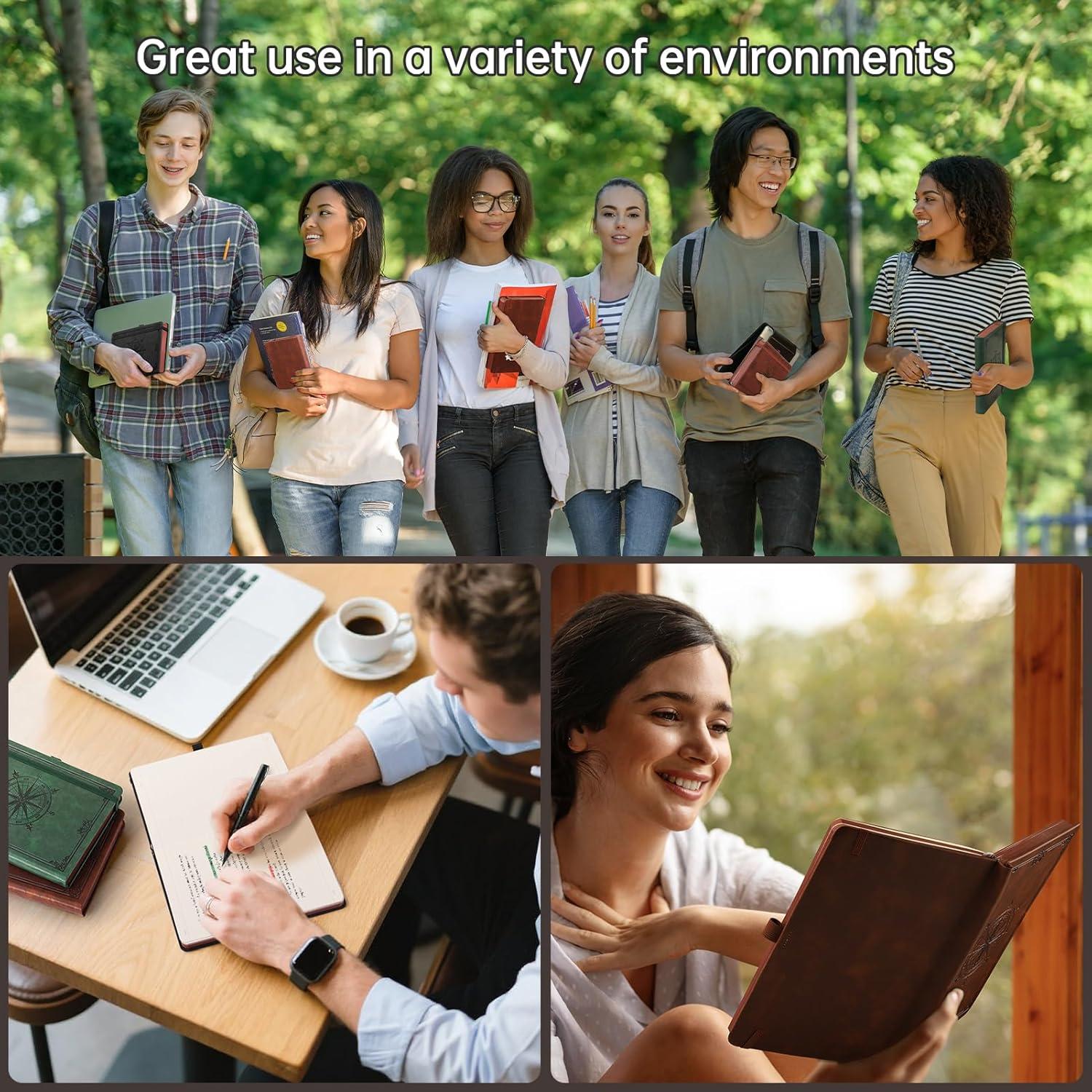 Cuaderno A5 AHGXG Negro Tapa Dura 320 Páginas 100gsm