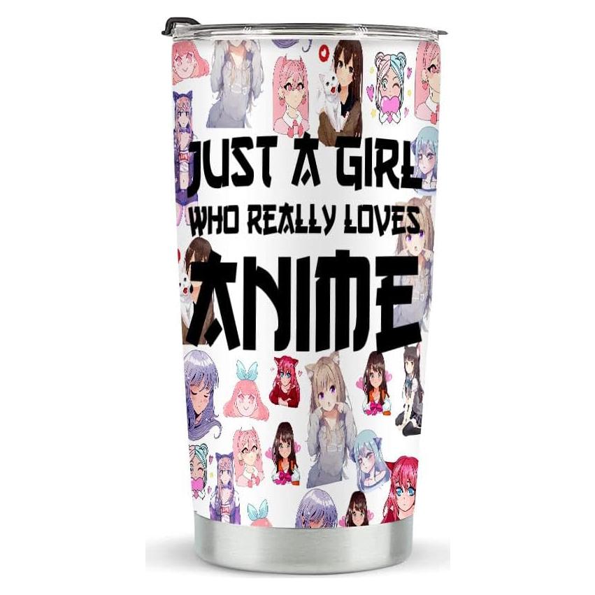 Taza de Acero Inoxidable 591ml Anime LONGXIN - Regalo Original