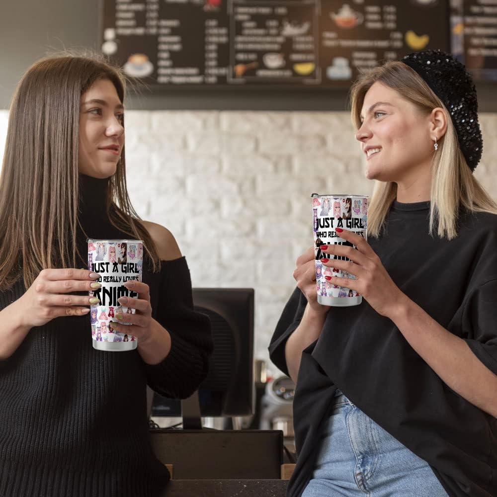 Taza de Acero Inoxidable 591ml Anime LONGXIN - Regalo Original