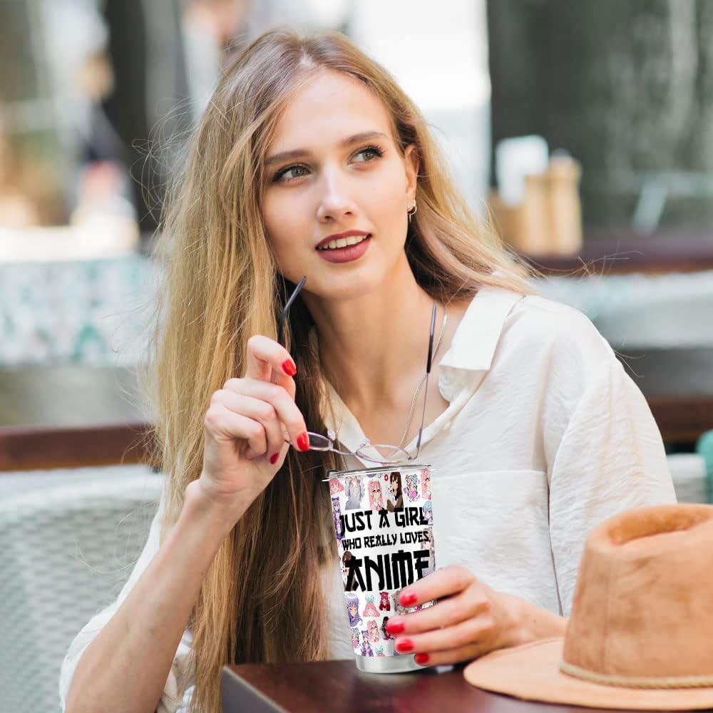 Taza de Acero Inoxidable 591ml Anime LONGXIN - Regalo Original