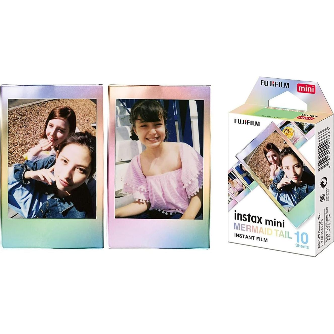 Fujifilm Instax Mini Película Cola de Sirena 3 Paquetes 10 Exposiciones