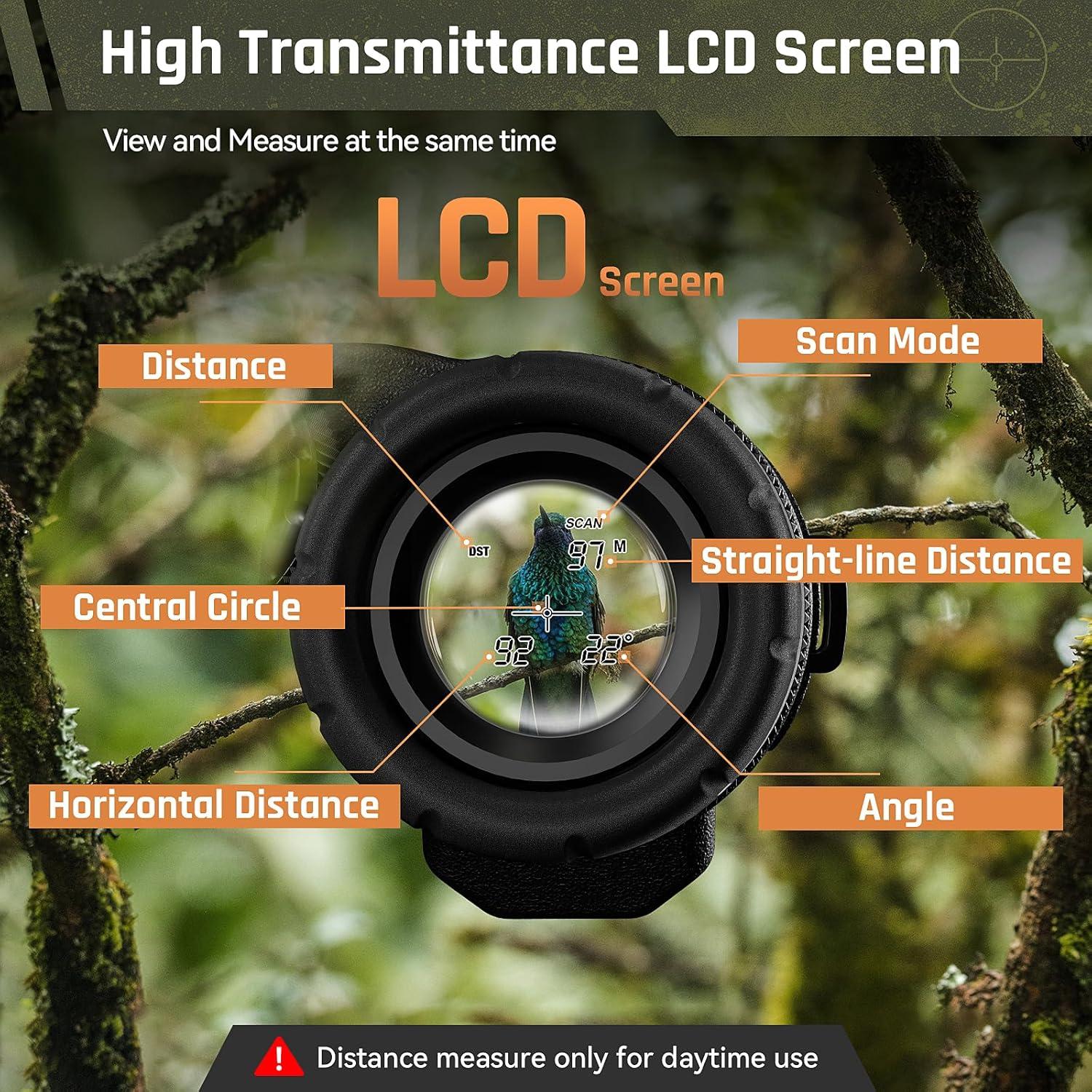 Binoculares SPORTICH B1042B-MD 10x42ED con Medidor Láser