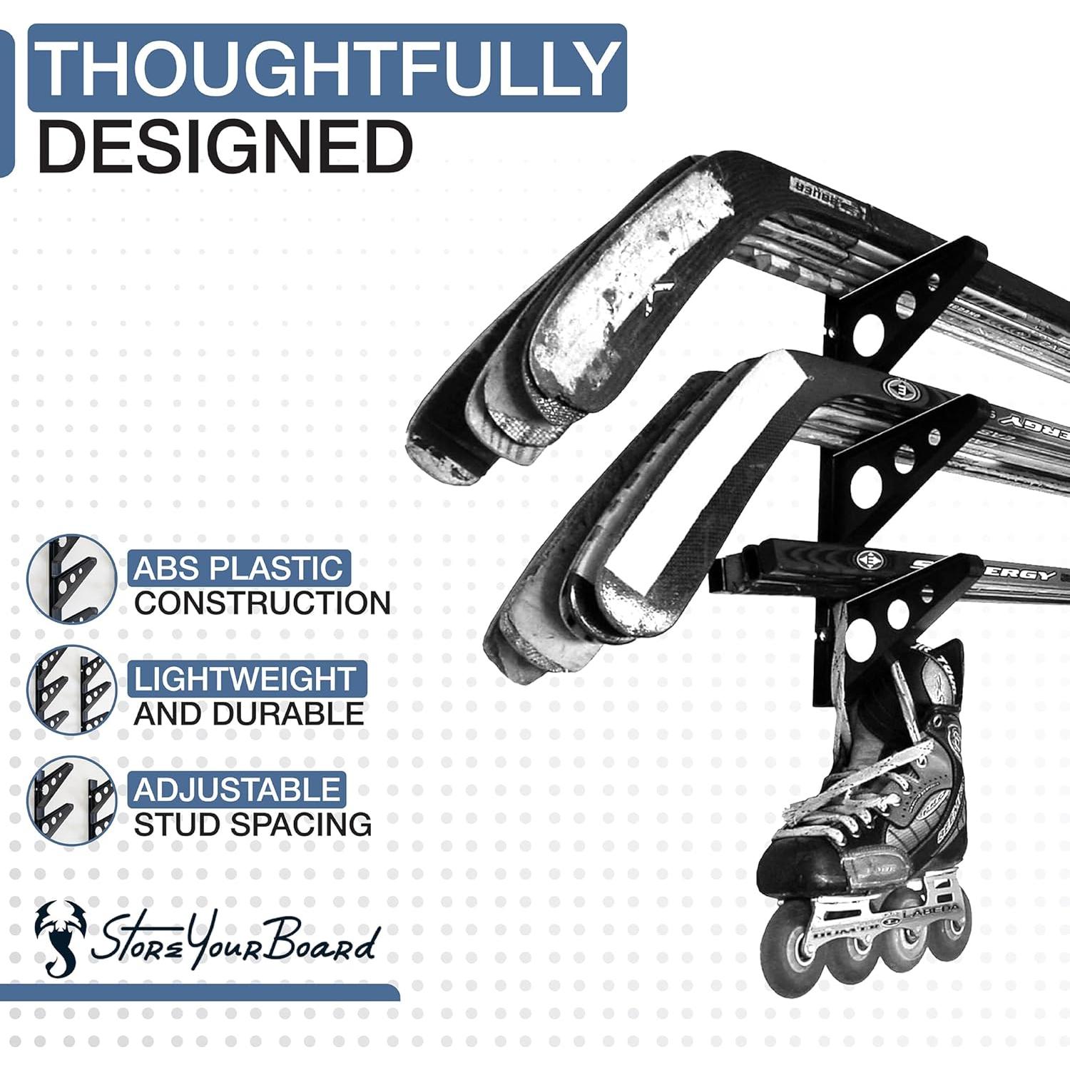 Soporte de Almacenamiento Ajustable StoreYourBoard para 4 Snowboards