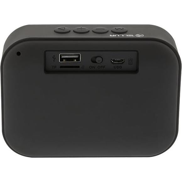 Altavoz Bluetooth TELLUR Callisto Portátil 4.2 FM USB Negro