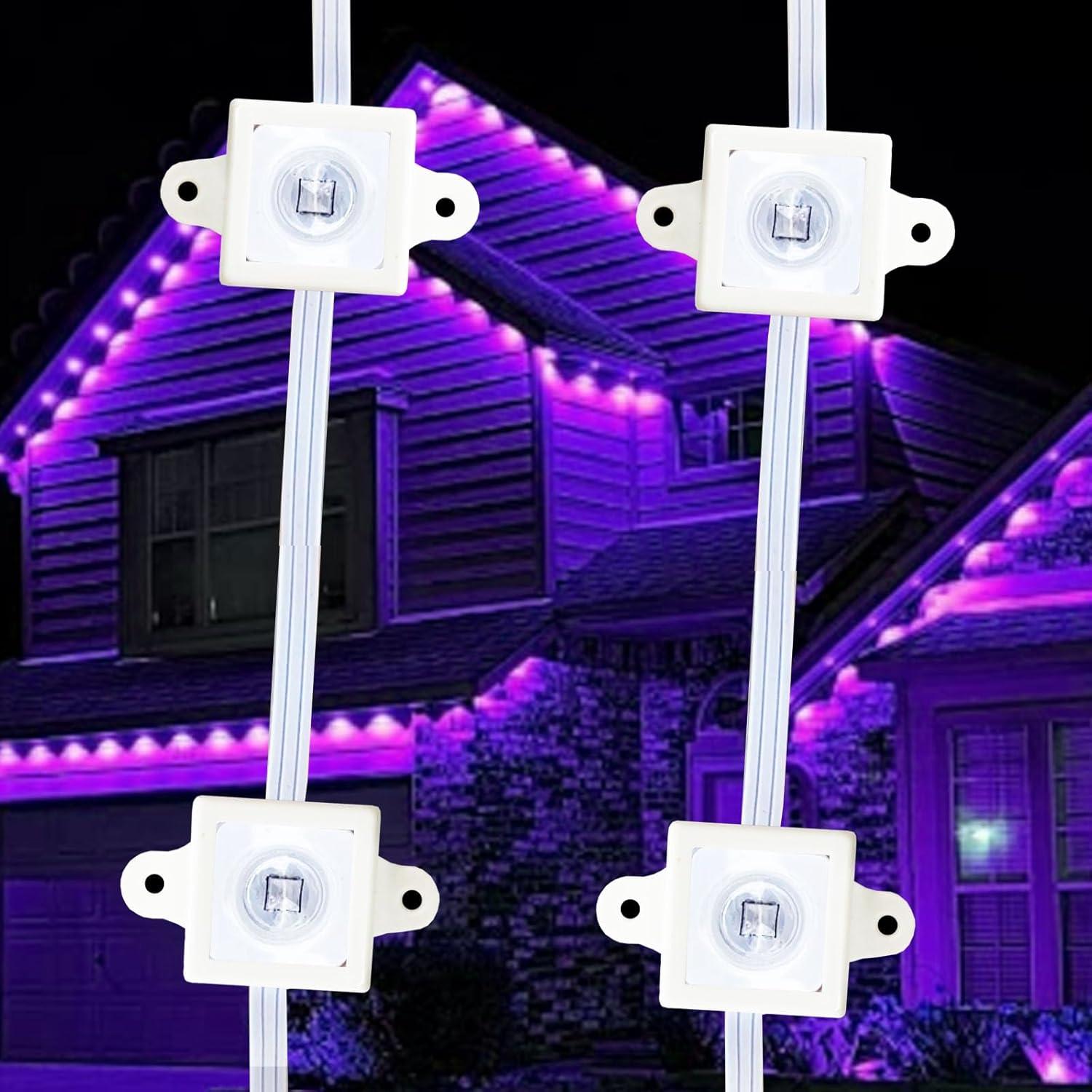 Soporte PIAOLGYI para luces LED exteriores Govee - 80 piezas