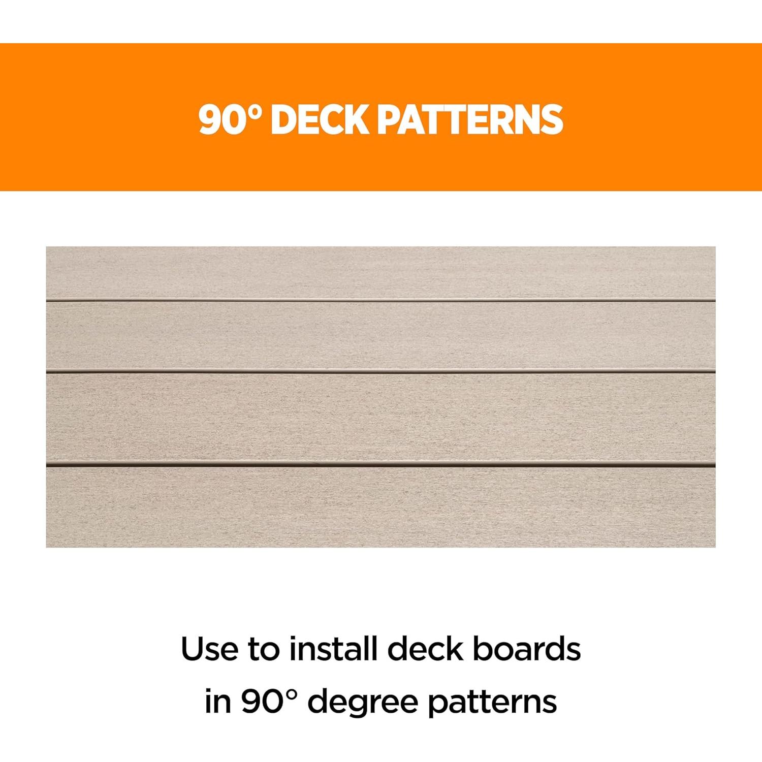 Clips Ocultos para Deck CAMO Edge 90 Unidades Acero Inoxidable