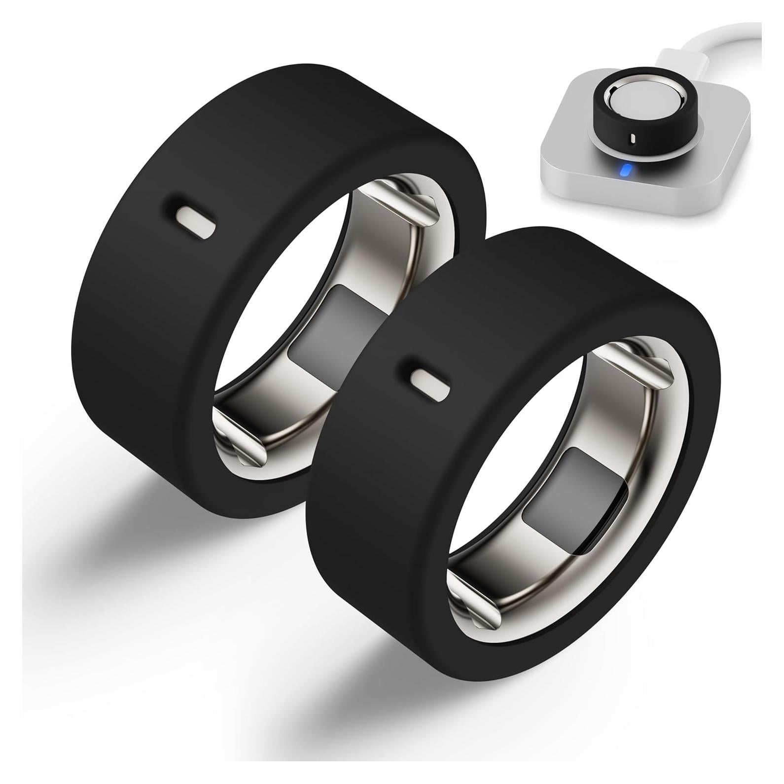 Protector de Silicona para Oura Ring 4 y Gen 3 - Negro