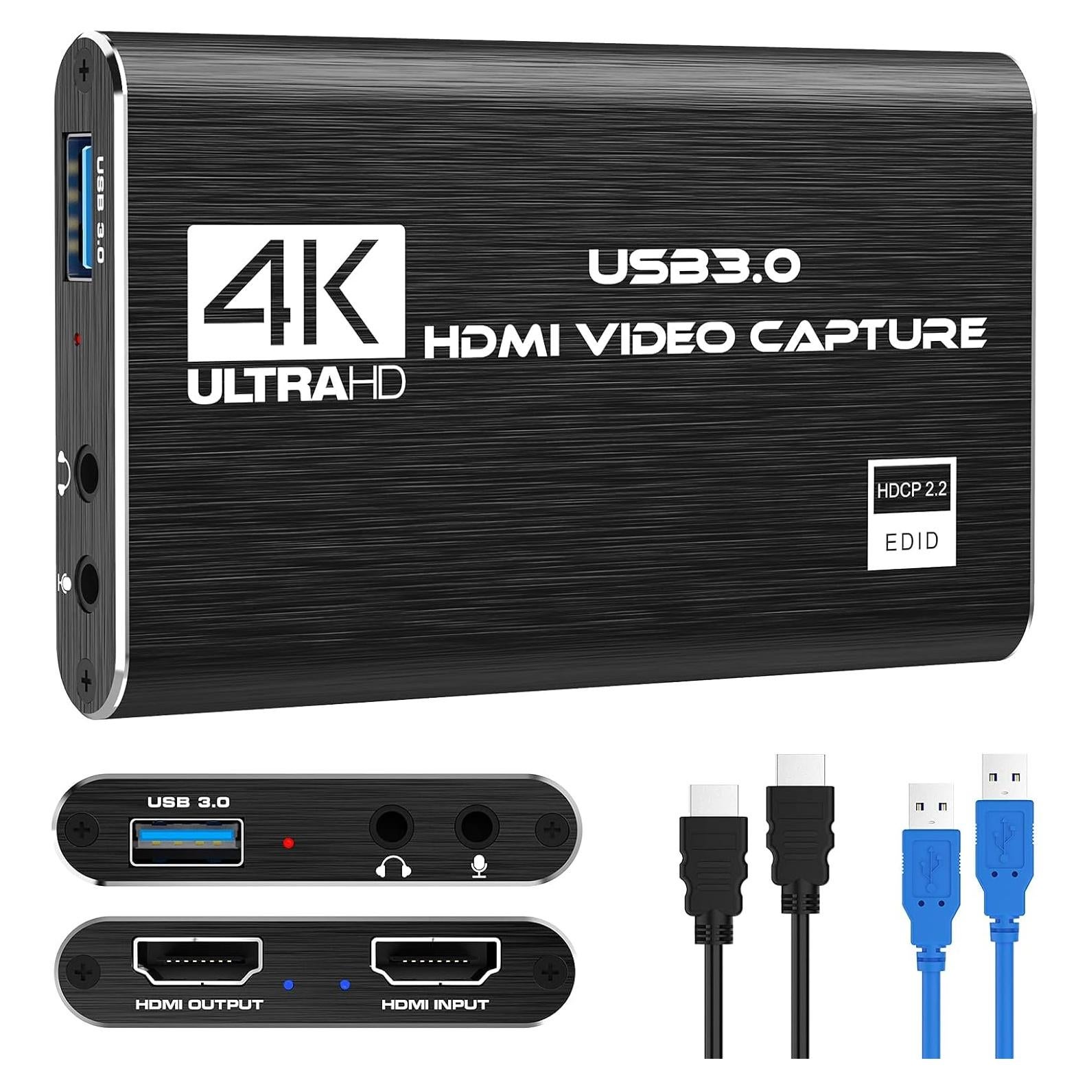 Tarjeta de Captura HDMI 4K VIXLW 1080P 60FPS USB 3.0