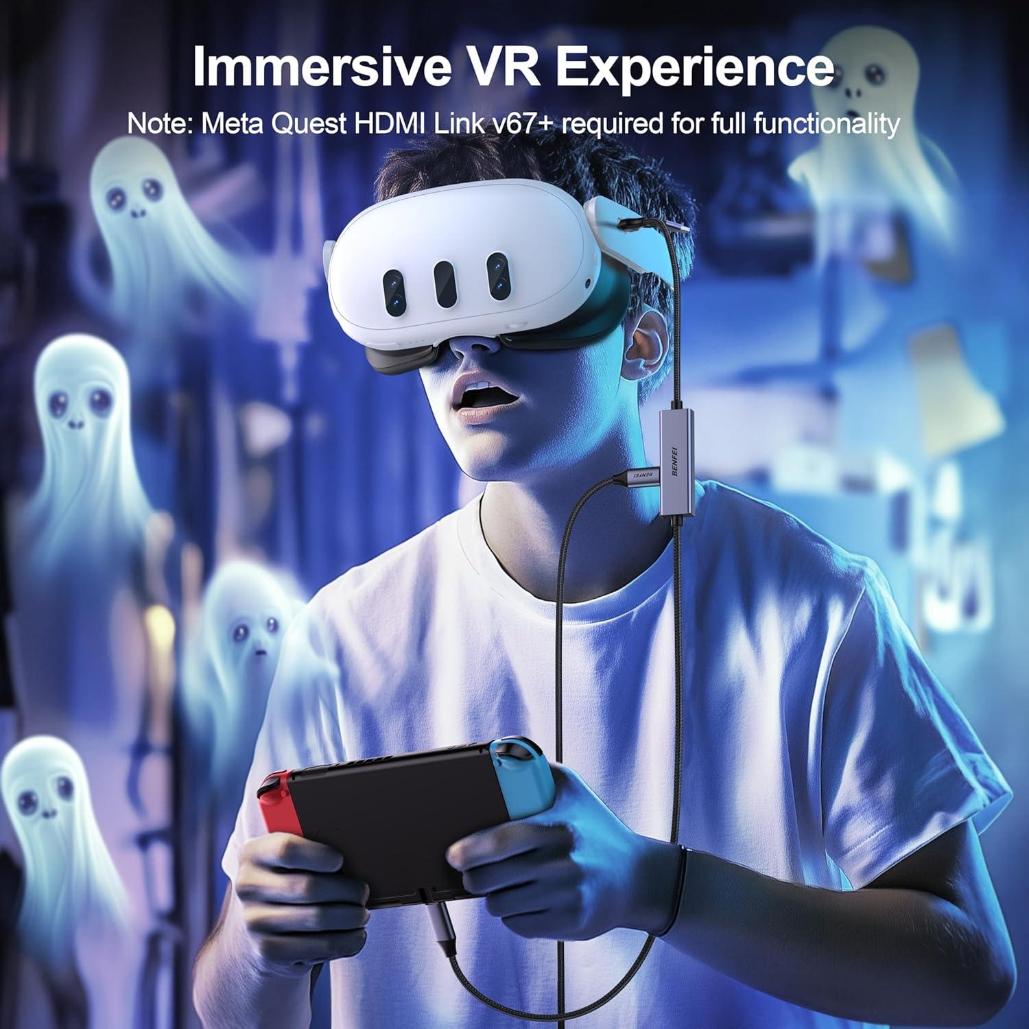 Tarjeta de Captura de Video BENFEI USB-C 1080P 60FPS para Streaming