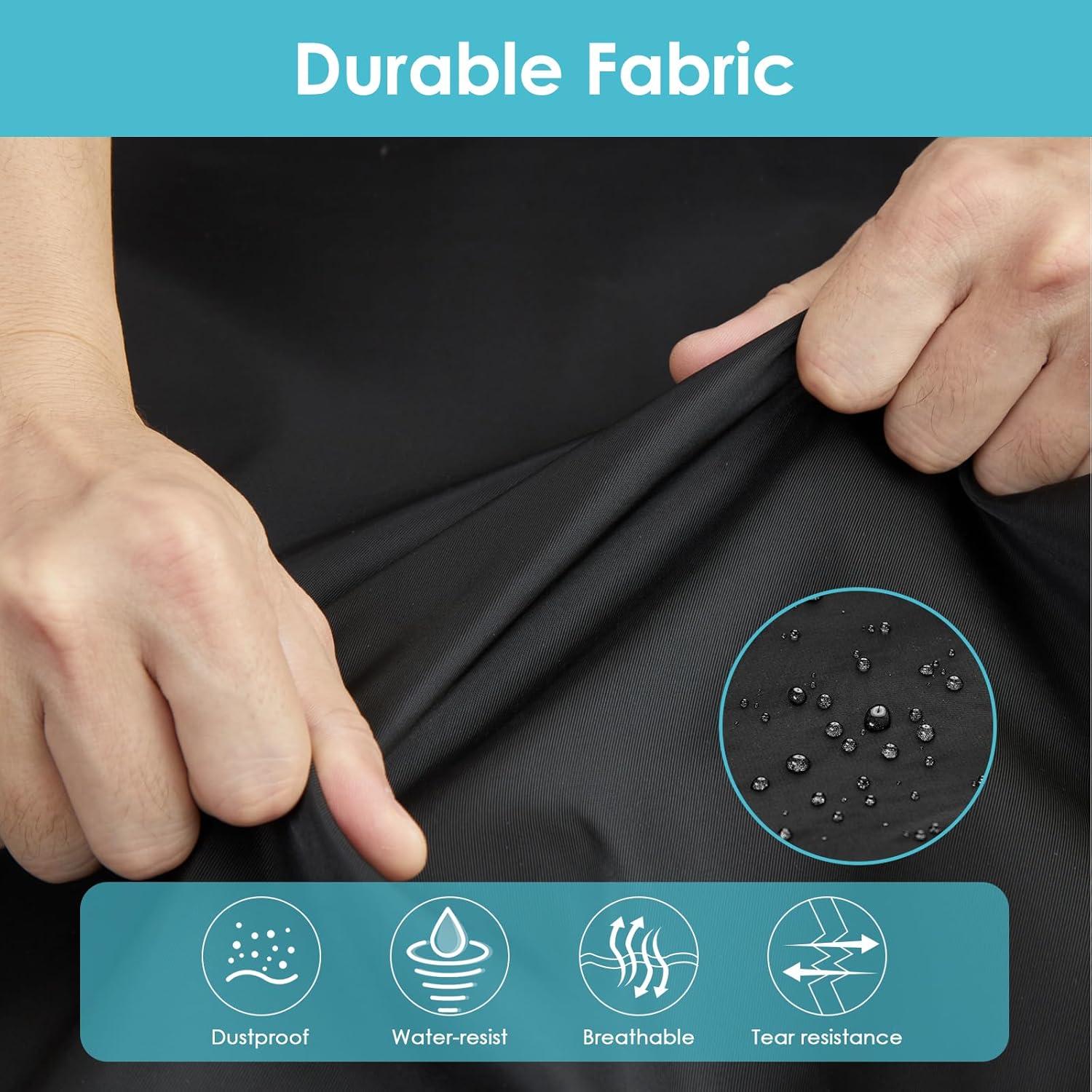 Bolsa de Ropa para Viaje EASYSO 152 cm Resistente con Ventanas