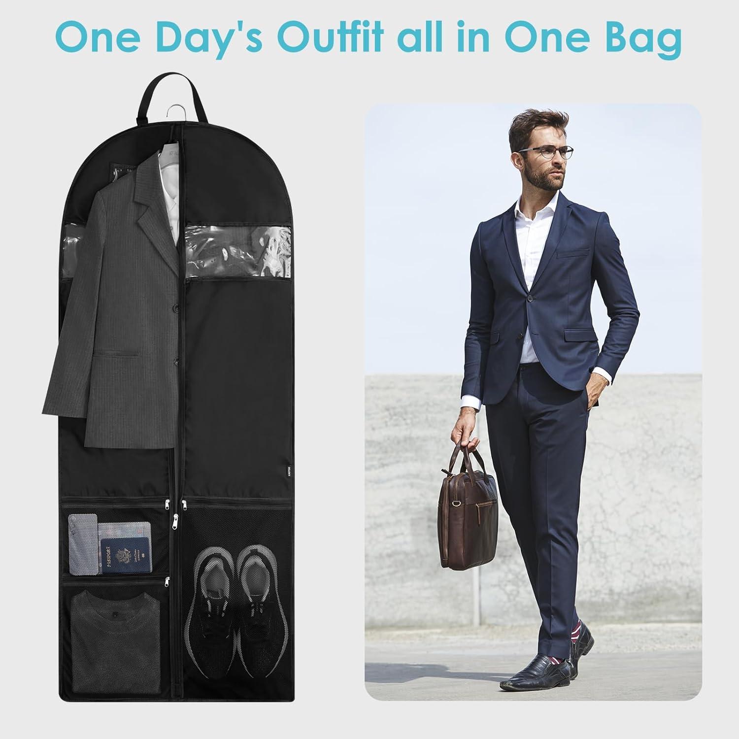 Bolsa de Ropa para Viaje EASYSO 152 cm Resistente con Ventanas