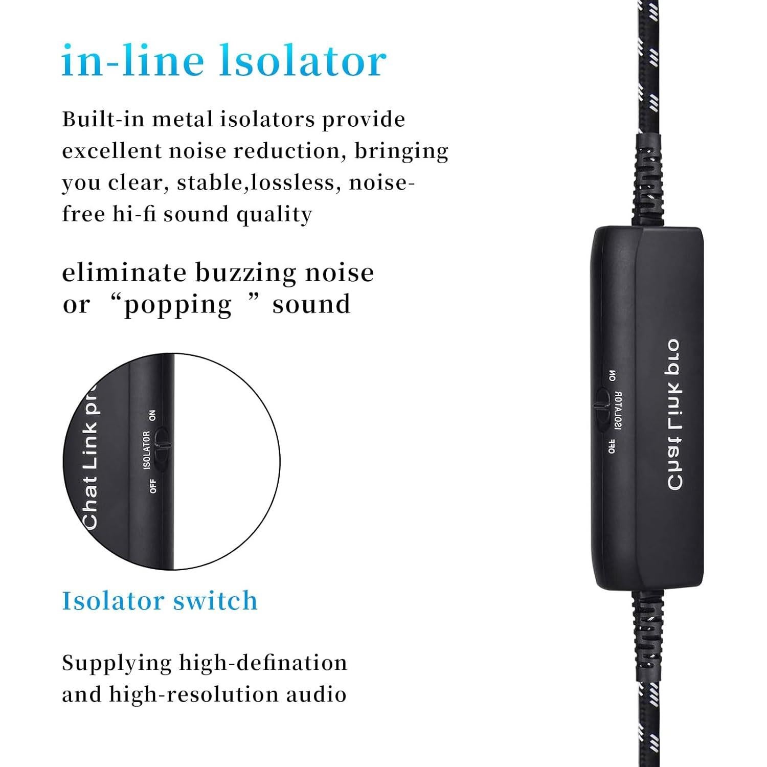 Cable Chat Link Pro HD60 S+ Eaglewirelss para PS5, Xbox One, Switch