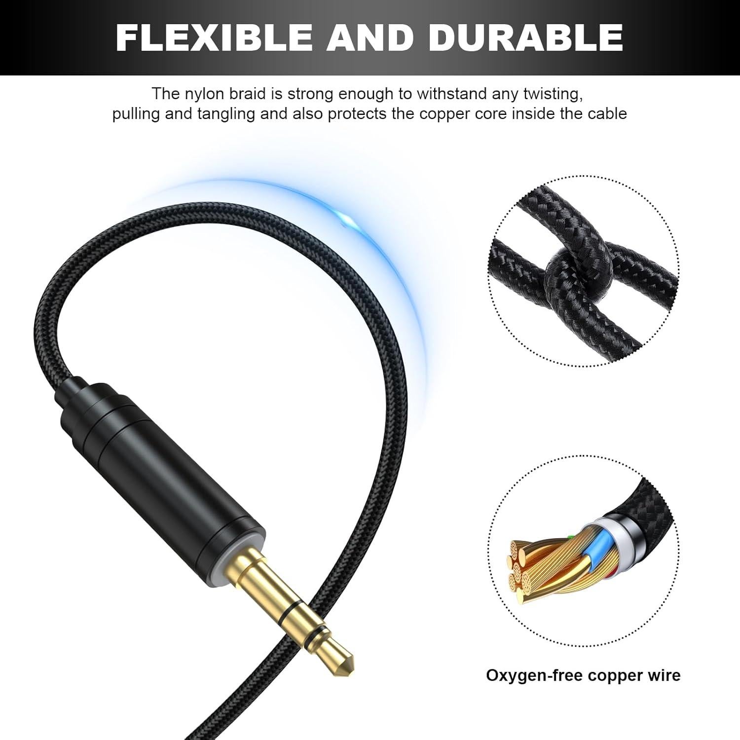 Cable de enlace de chat 2m Puiixur para Elgato HD60, PS4, Xbox