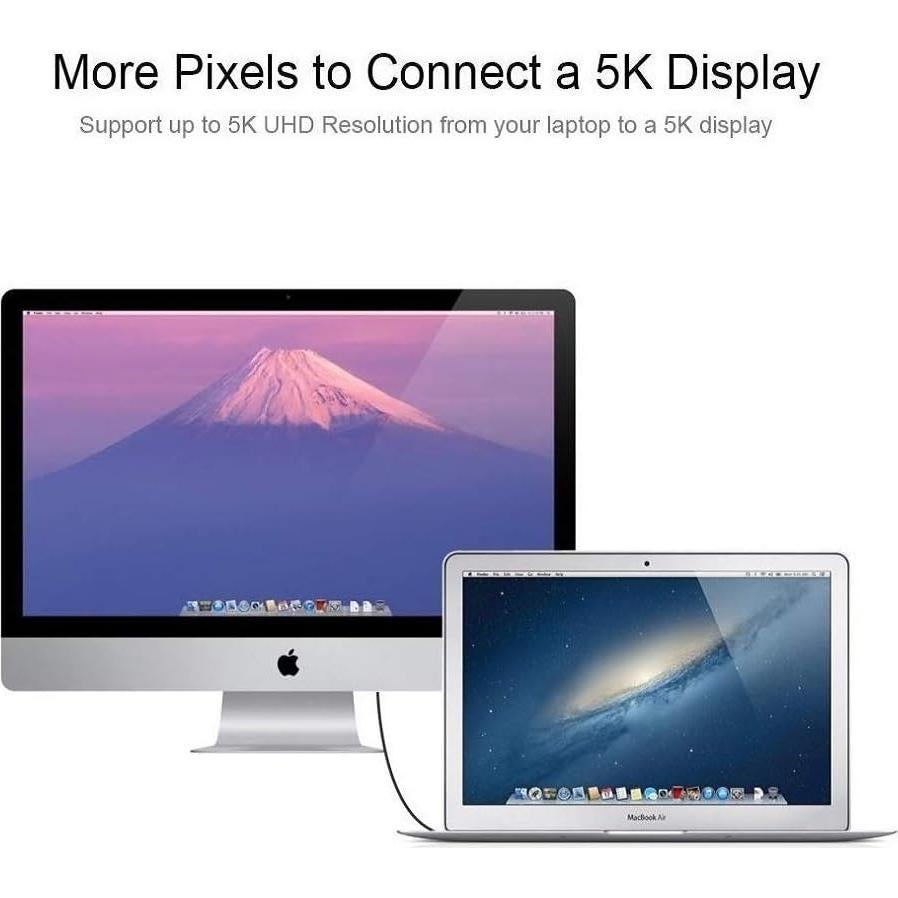 Cable USB-C a USB-C GodSpin 0.49m 100W 40Gbps Trenzado