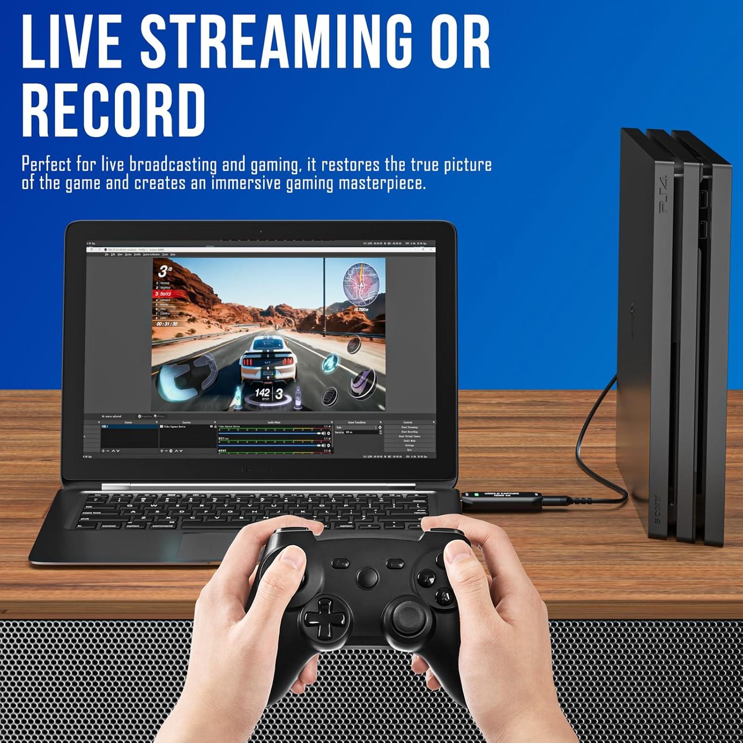 Tarjeta de Captura Cam Link 4K DigitPro U180-2 HDMI 1080p60