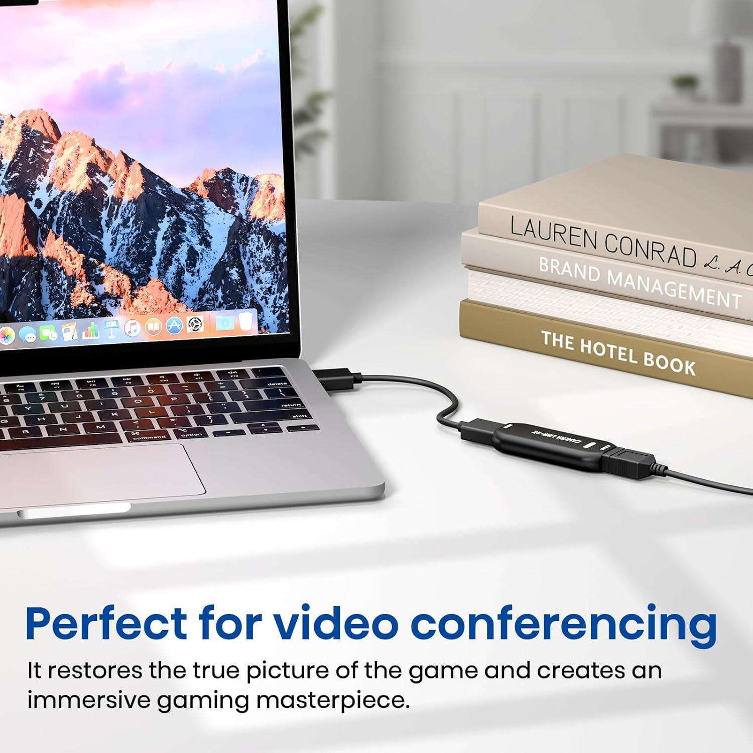 Cam Link 4K - Tarjeta de Captura Externa HDMI a USB 3.0