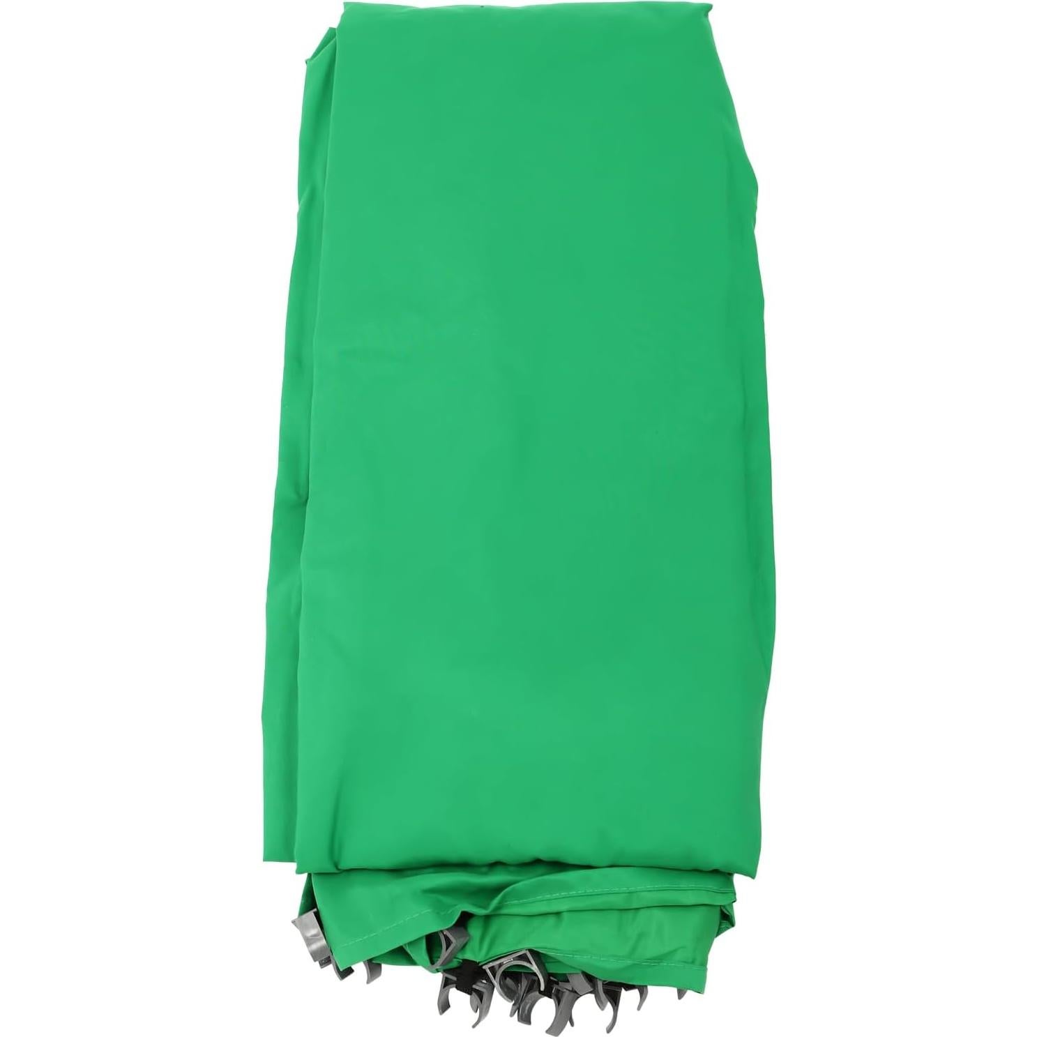 Fondo Verde Plegable 2.4m x 4m con Soporte para Fotografía