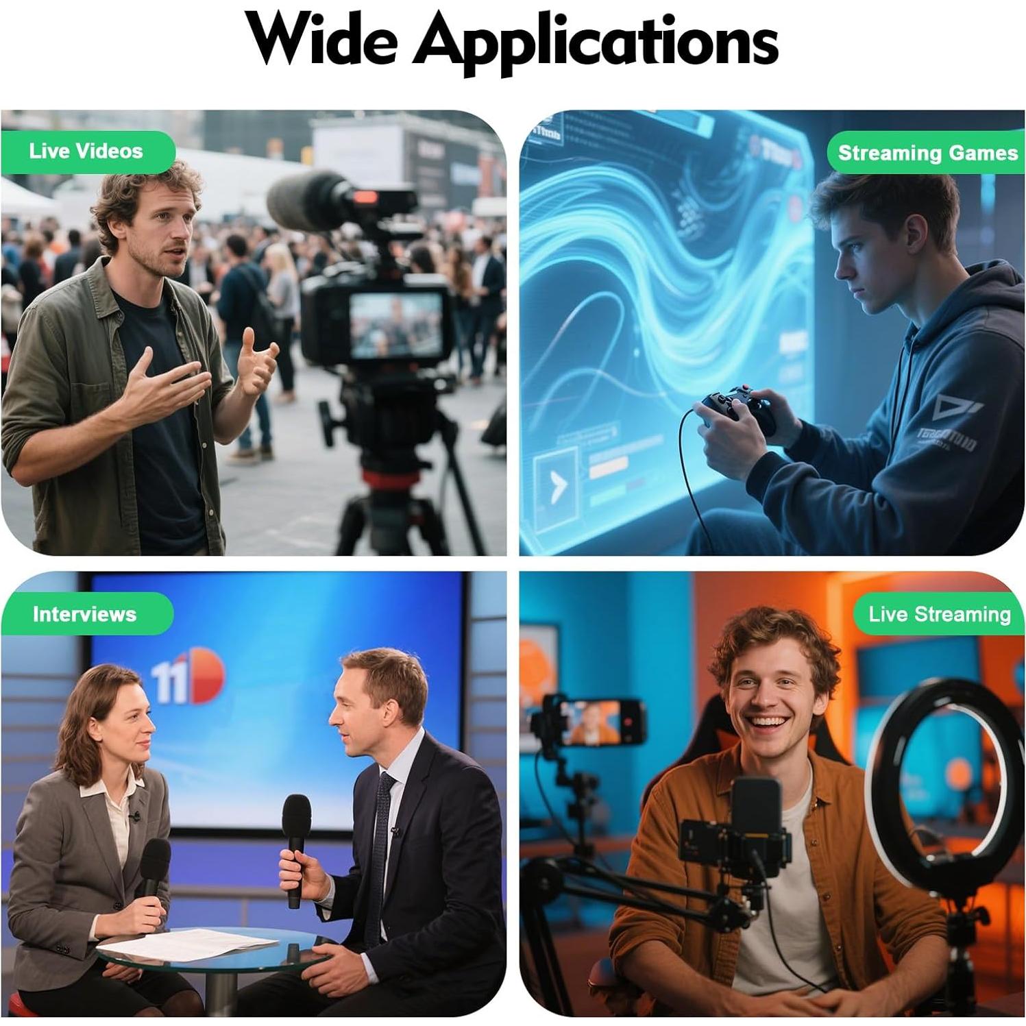 Pantalla Verde de Fondo 4x2.4m con Soporte Plegable FFanhia