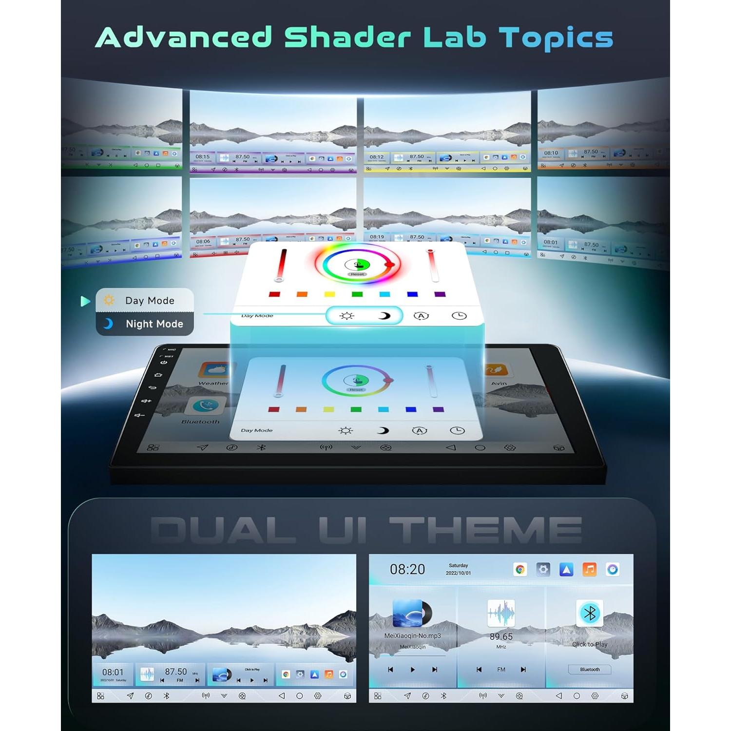 Estéreo de Coche MAHVEC para Honda Accord 2003-2007 10.1"