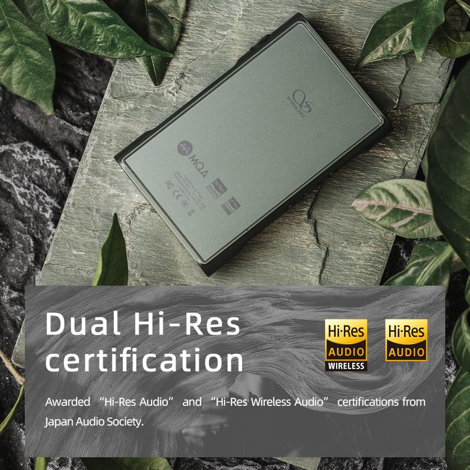 Reproductor de Música Portátil SHANLING M3 Ultra Verde 4.2"