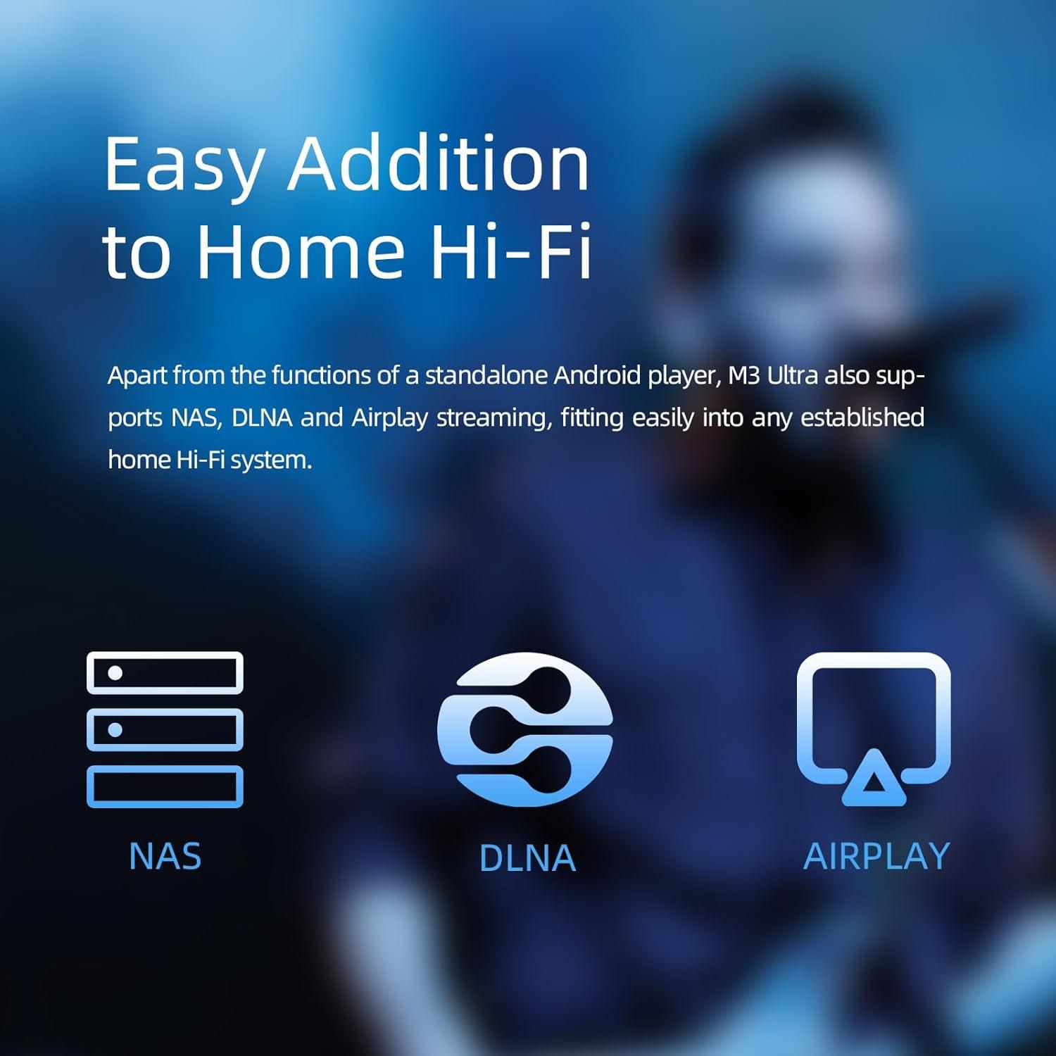 Reproductor de Música Portátil SHANLING M3 Ultra Verde 4.2"