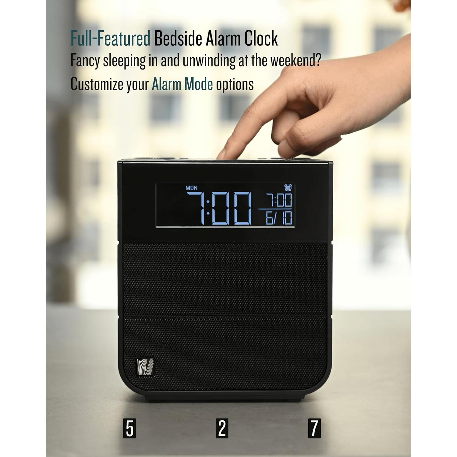 Reloj Despertador Bluetooth Soundfreaq SFQ-16 con Radio FM