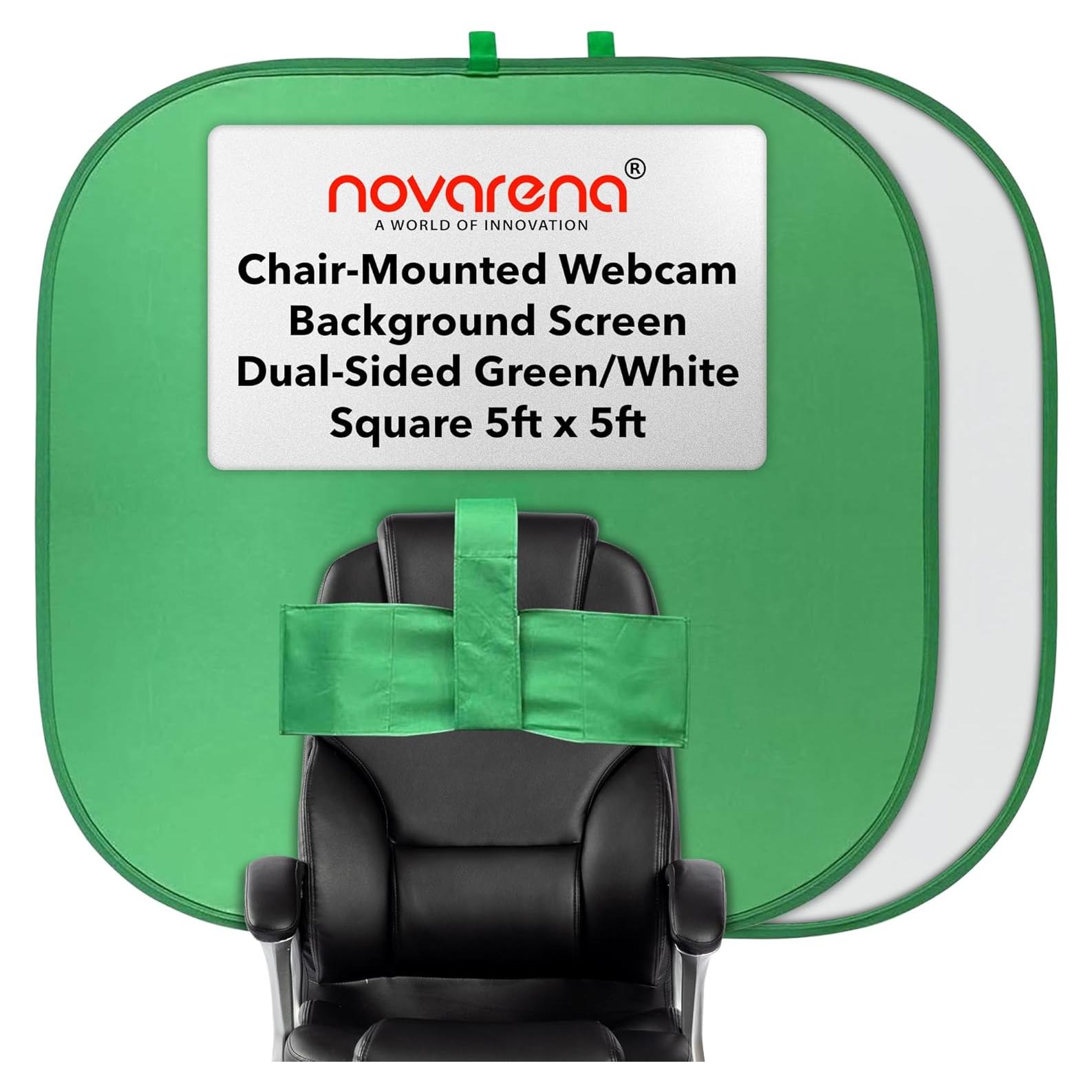 Kit de Pantalla Verde Chroma Key Novarena 1.52m Plegable