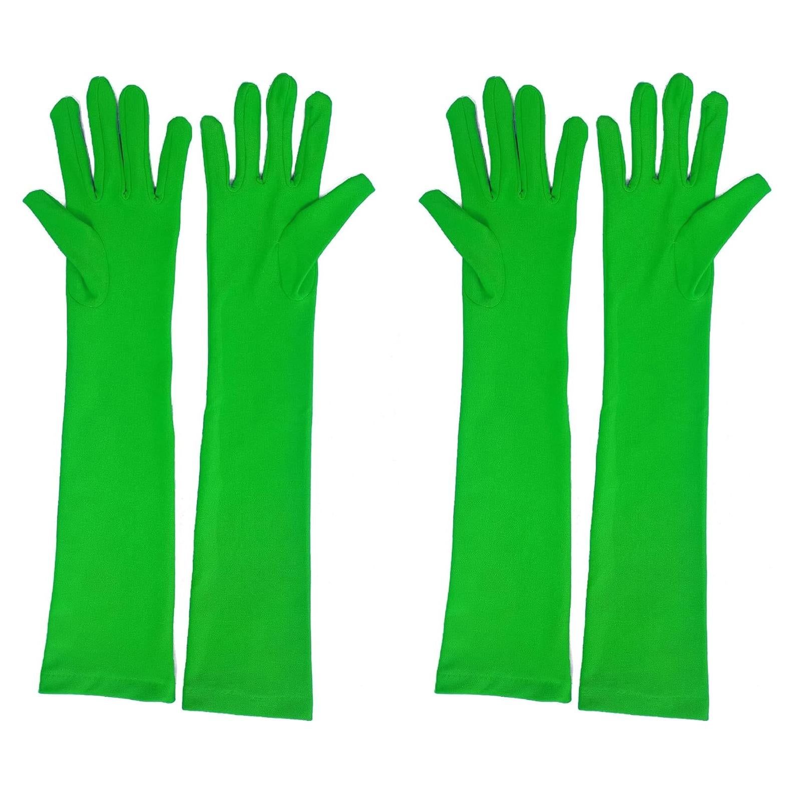 Guantes Verde Chromakey JOMOCARE para Fotografía y Video - 2 Pares