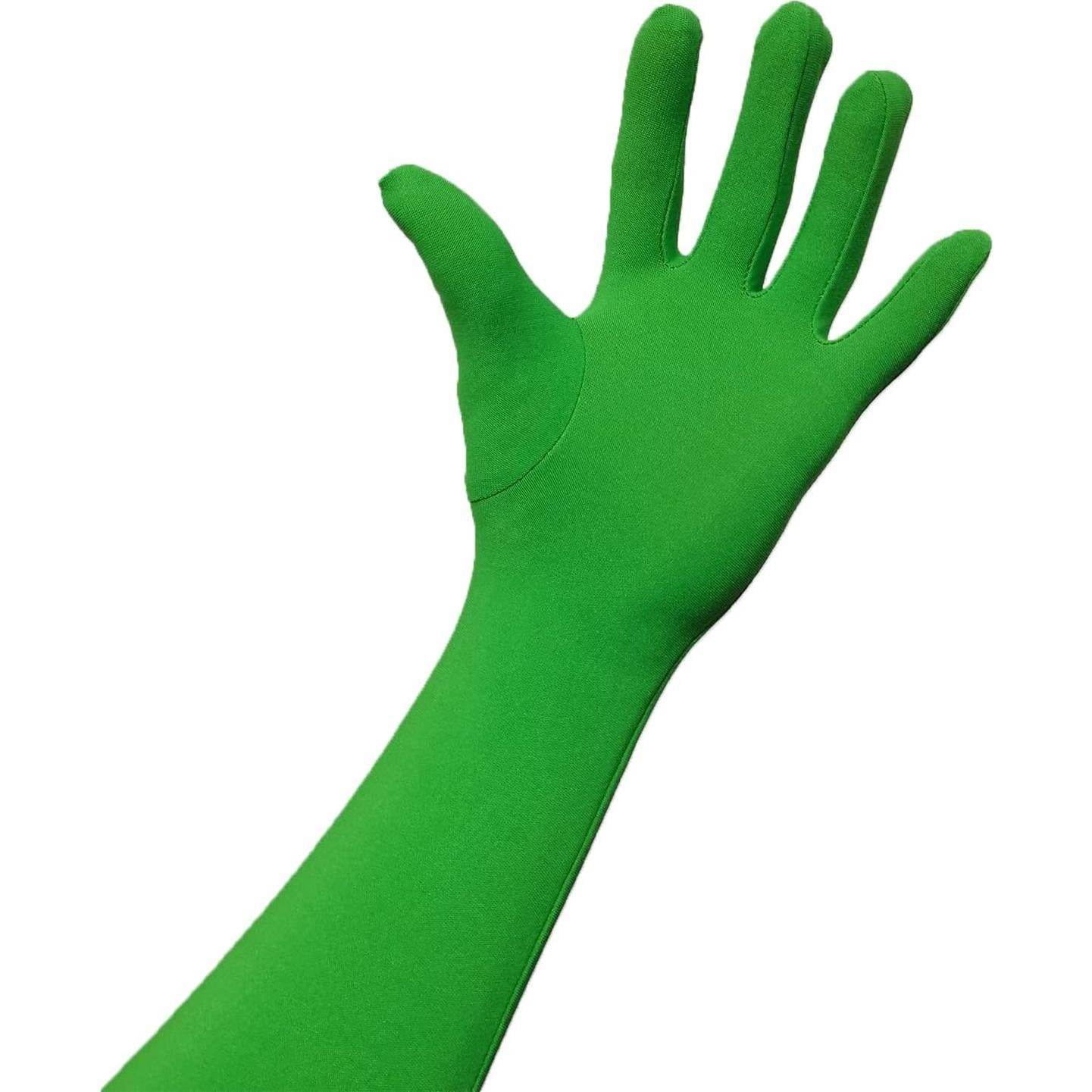 Guantes Verde Chromakey JOMOCARE para Fotografía y Video - 2 Pares