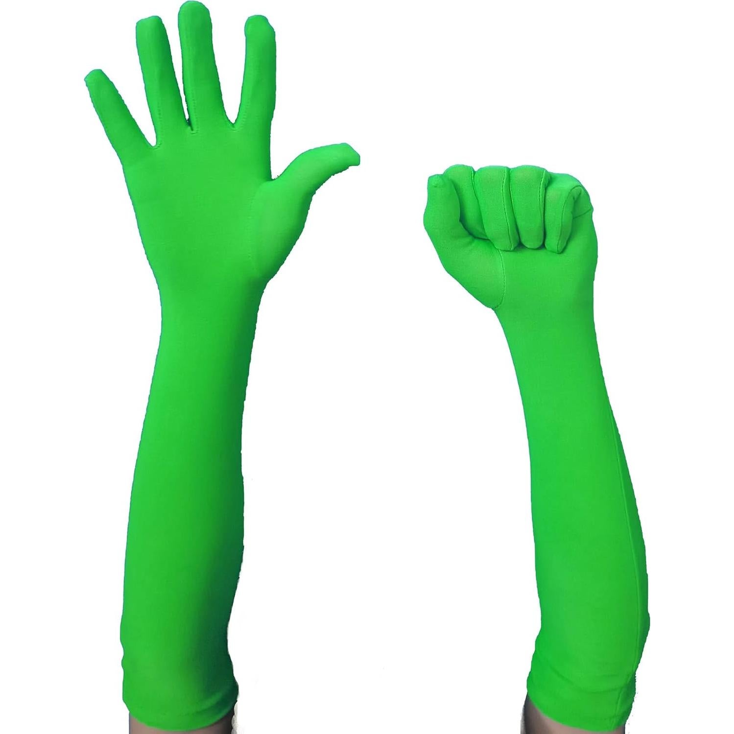 Guantes Verde Chromakey JOMOCARE para Fotografía y Video - 2 Pares
