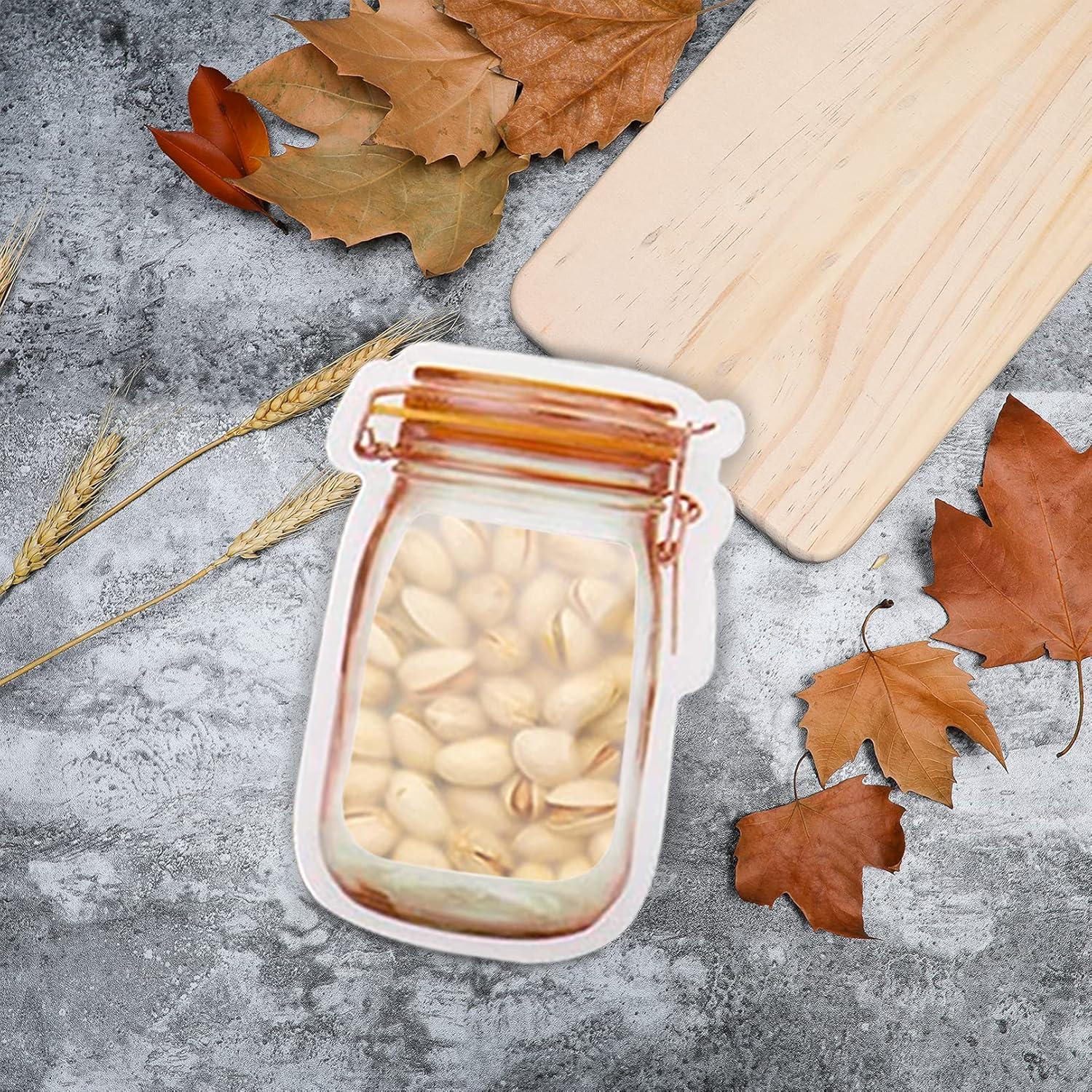 Bolsas Ziplock Reutilizables Enkrio 18Pcs 120ml para Alimentos