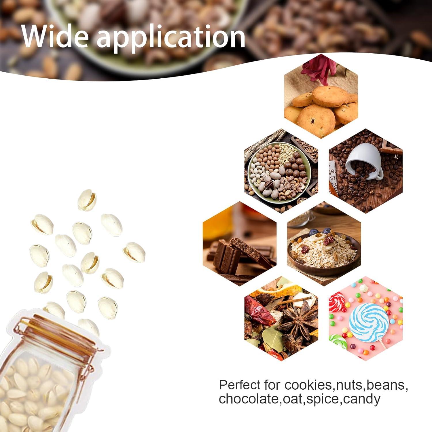 Bolsas Ziplock Reutilizables Enkrio 18Pcs 120ml para Alimentos